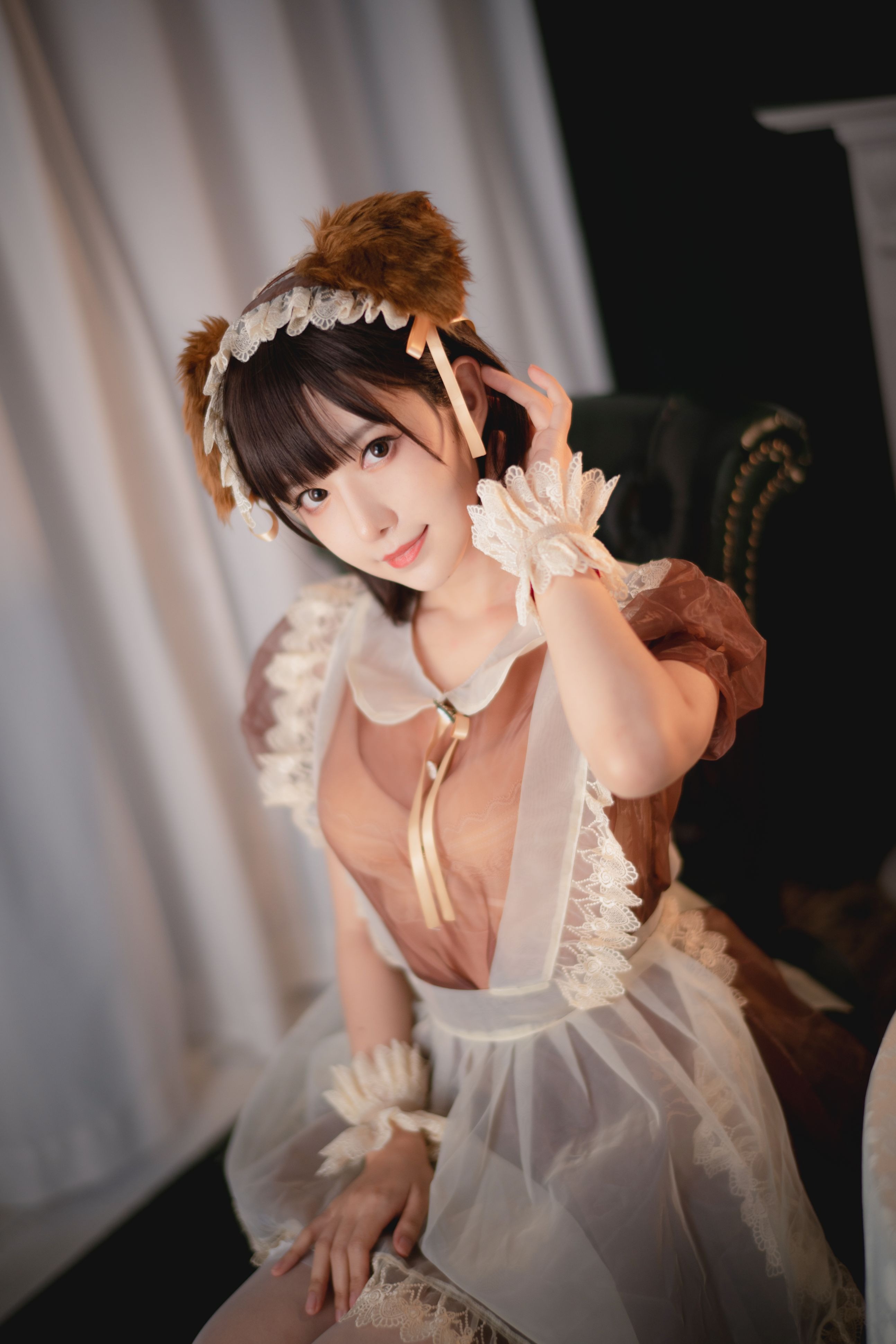 Shika小鹿鹿NO77透明女仆22P438MB0321限时福利