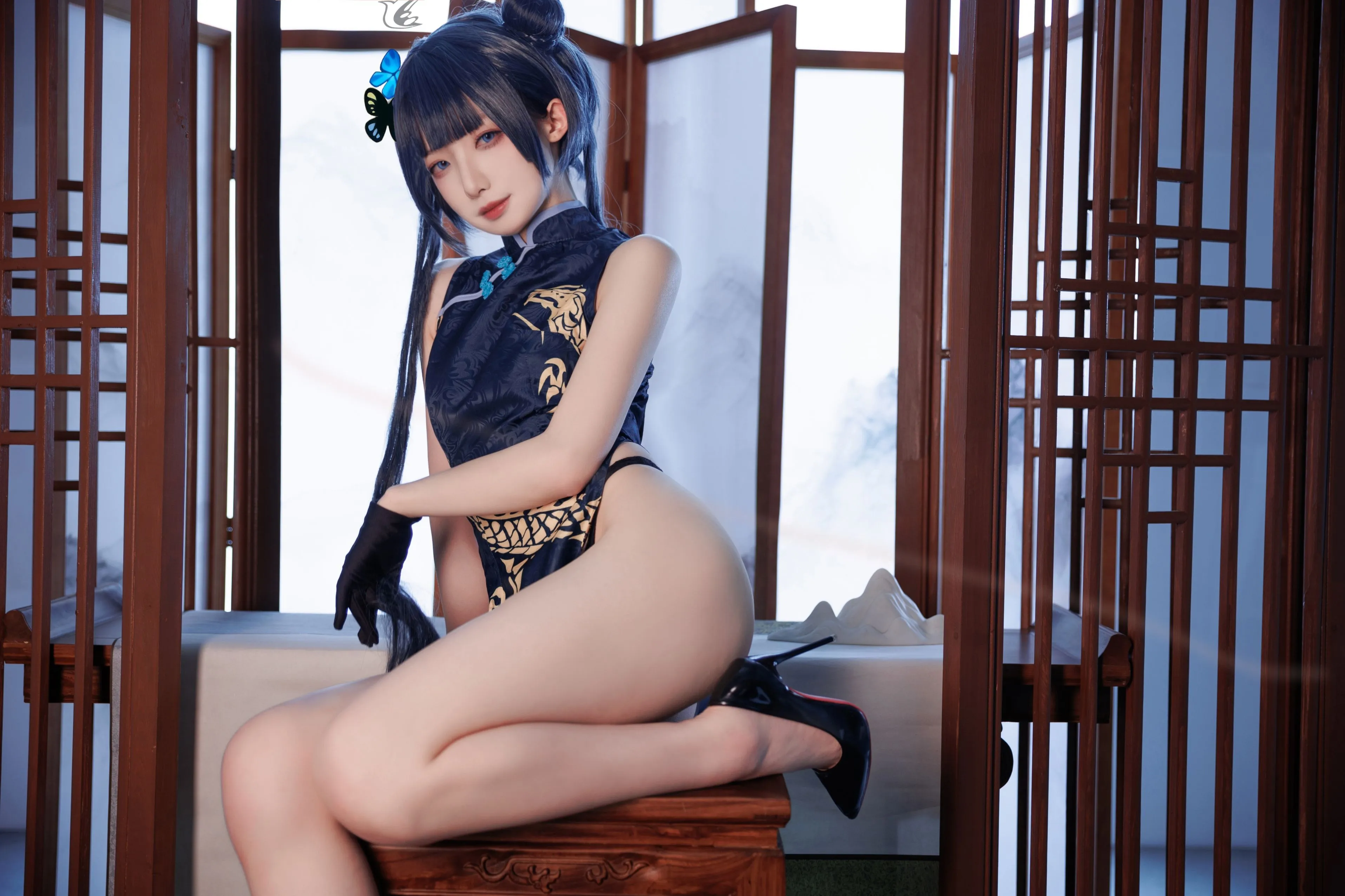 封疆疆碧蓝档案妃咲34P348MB0123网红写真