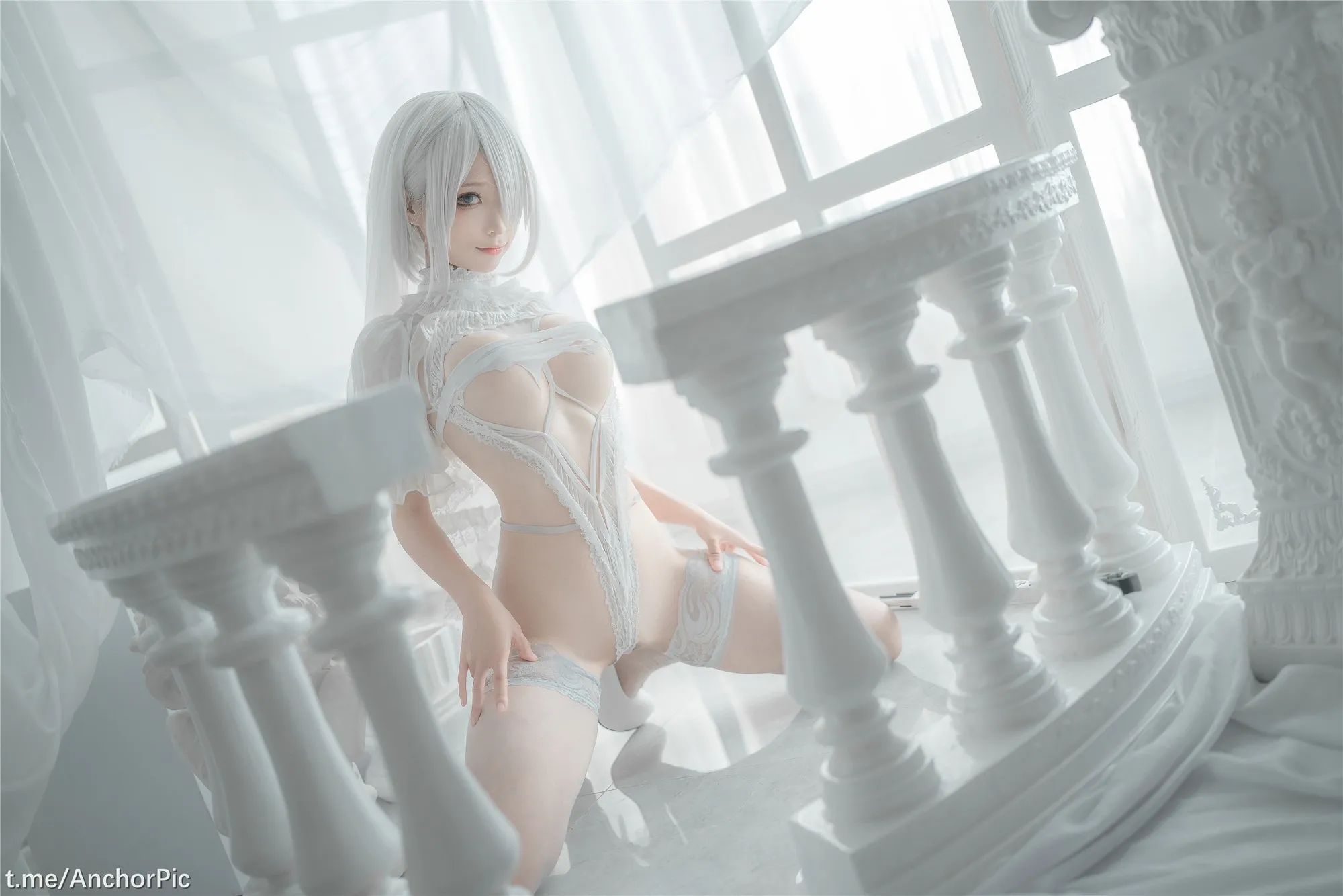 蠢沫沫2B白婚纱60P0704精选