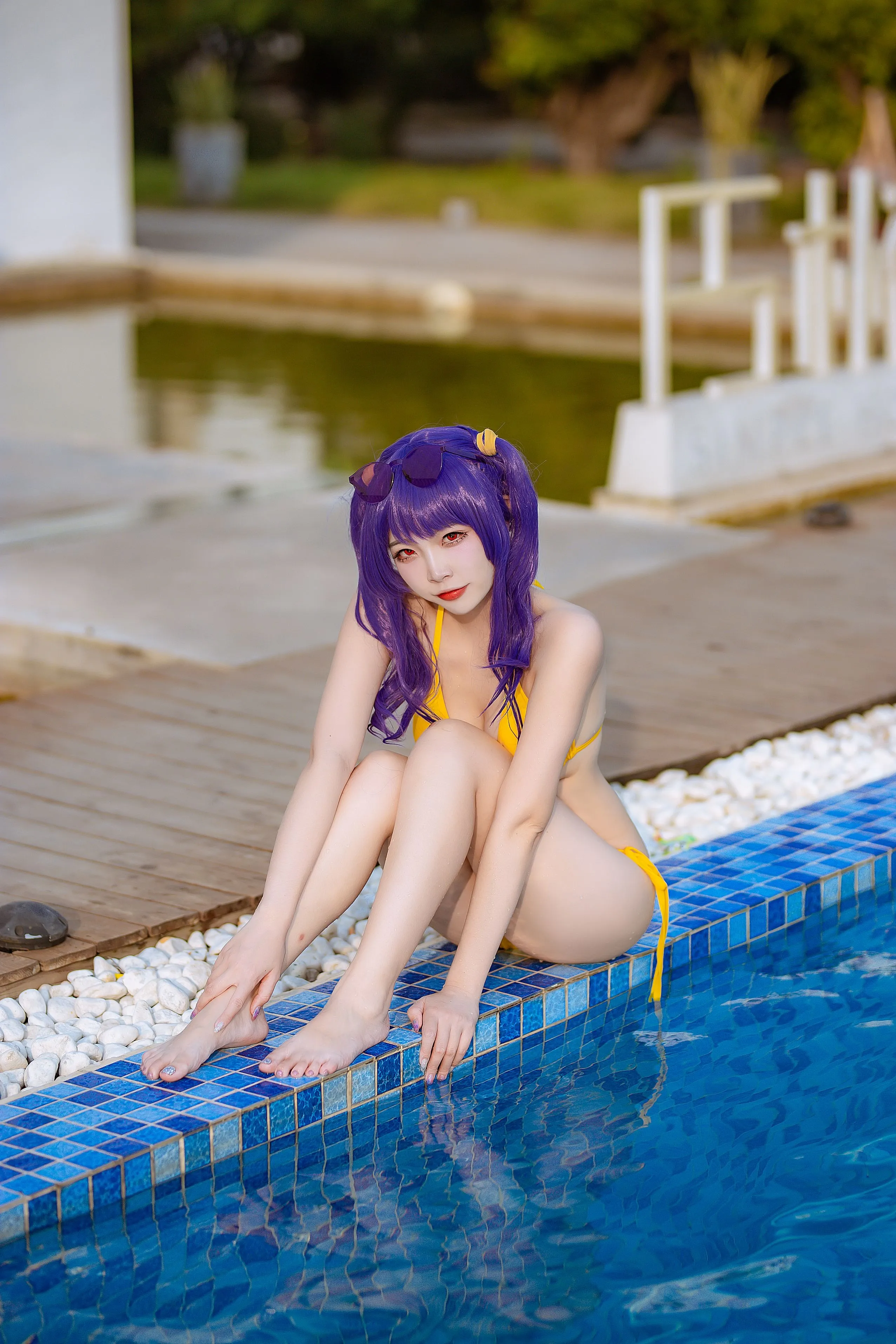二佐Nisa碧蓝波拉泳装20P364MB1222原版写真