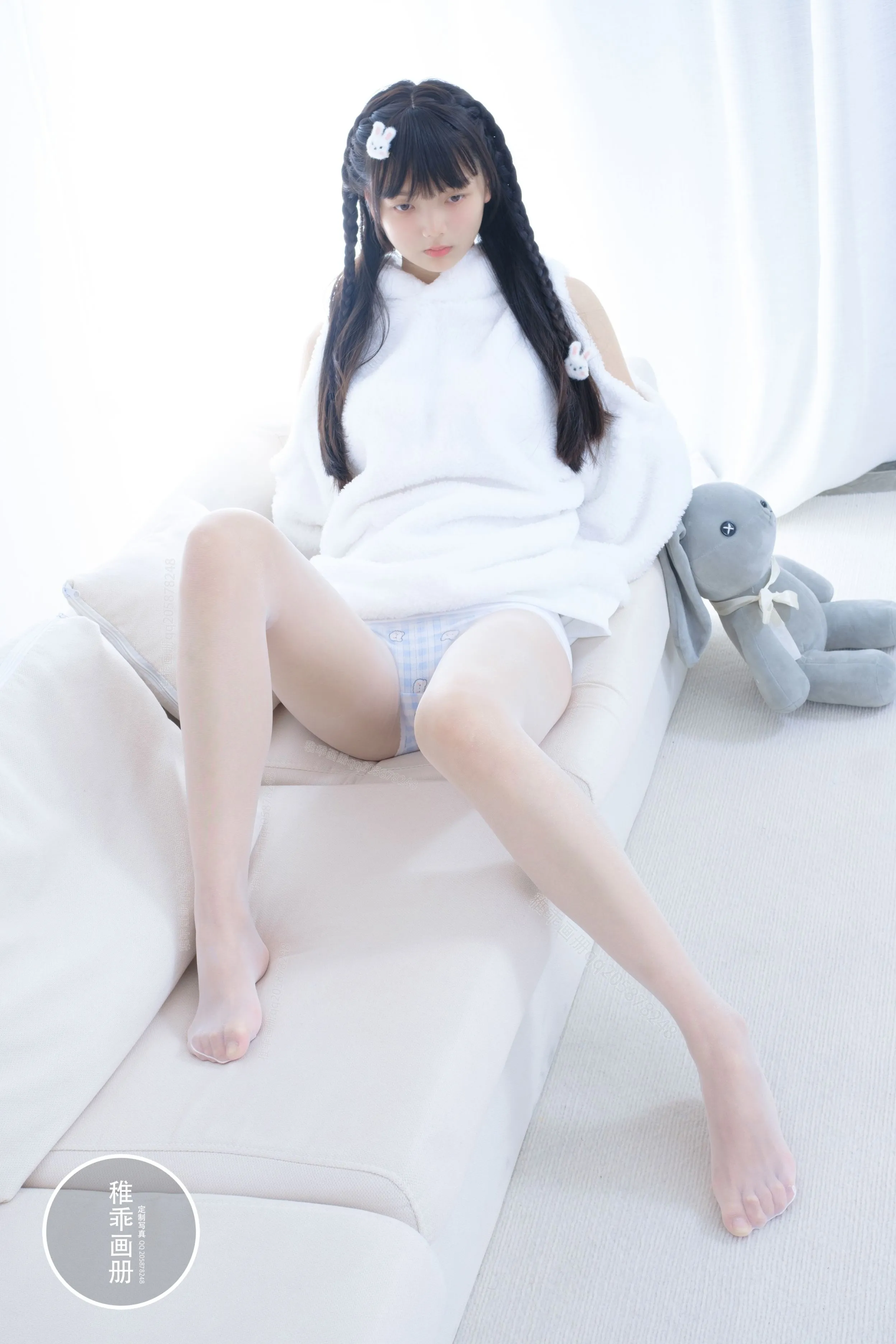 稚乖画册晴空10夜夜白丝双马尾80P1V185GB1016全集