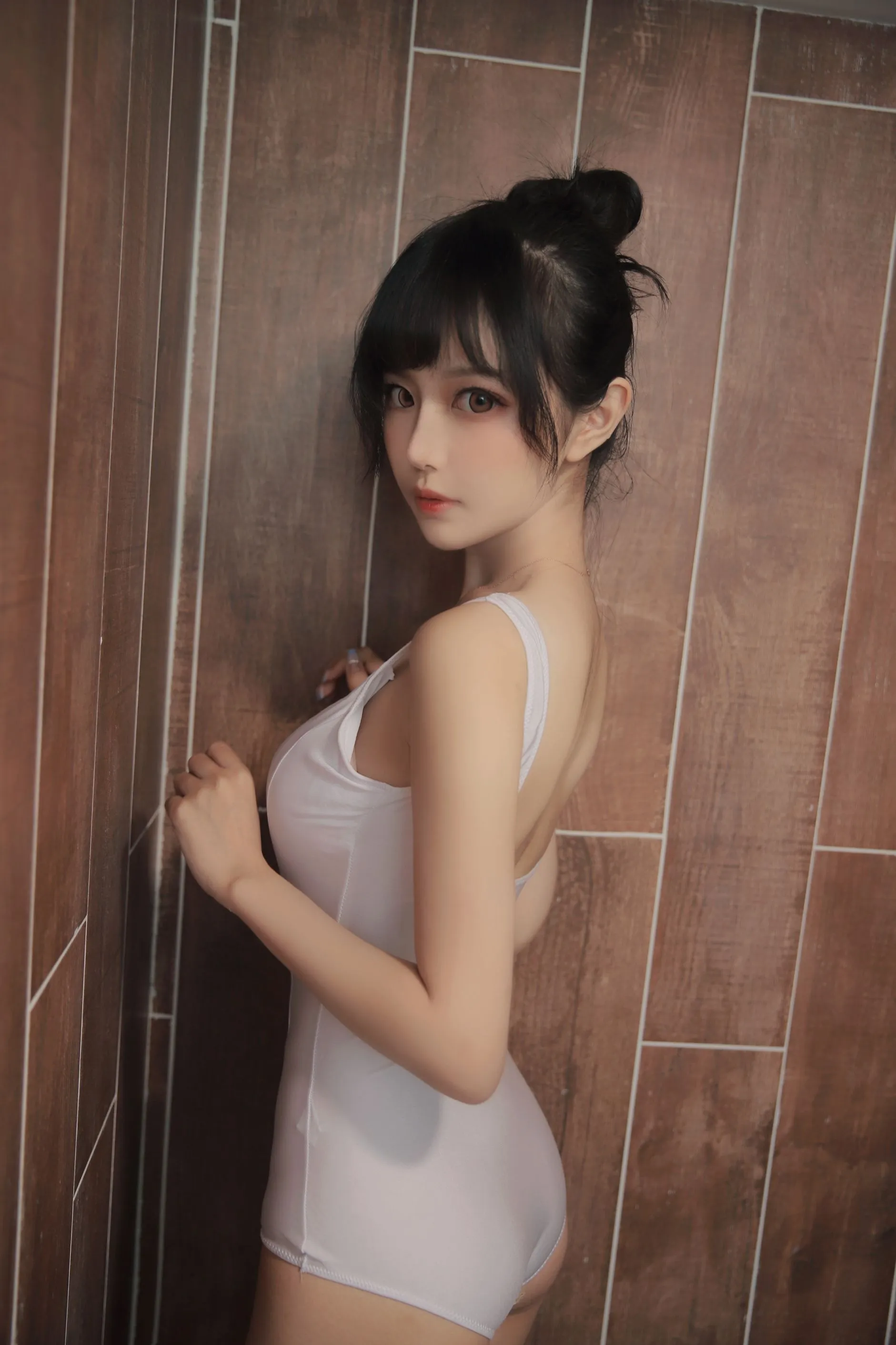 Shika小鹿鹿半透浴室22P51MB0613网红写真