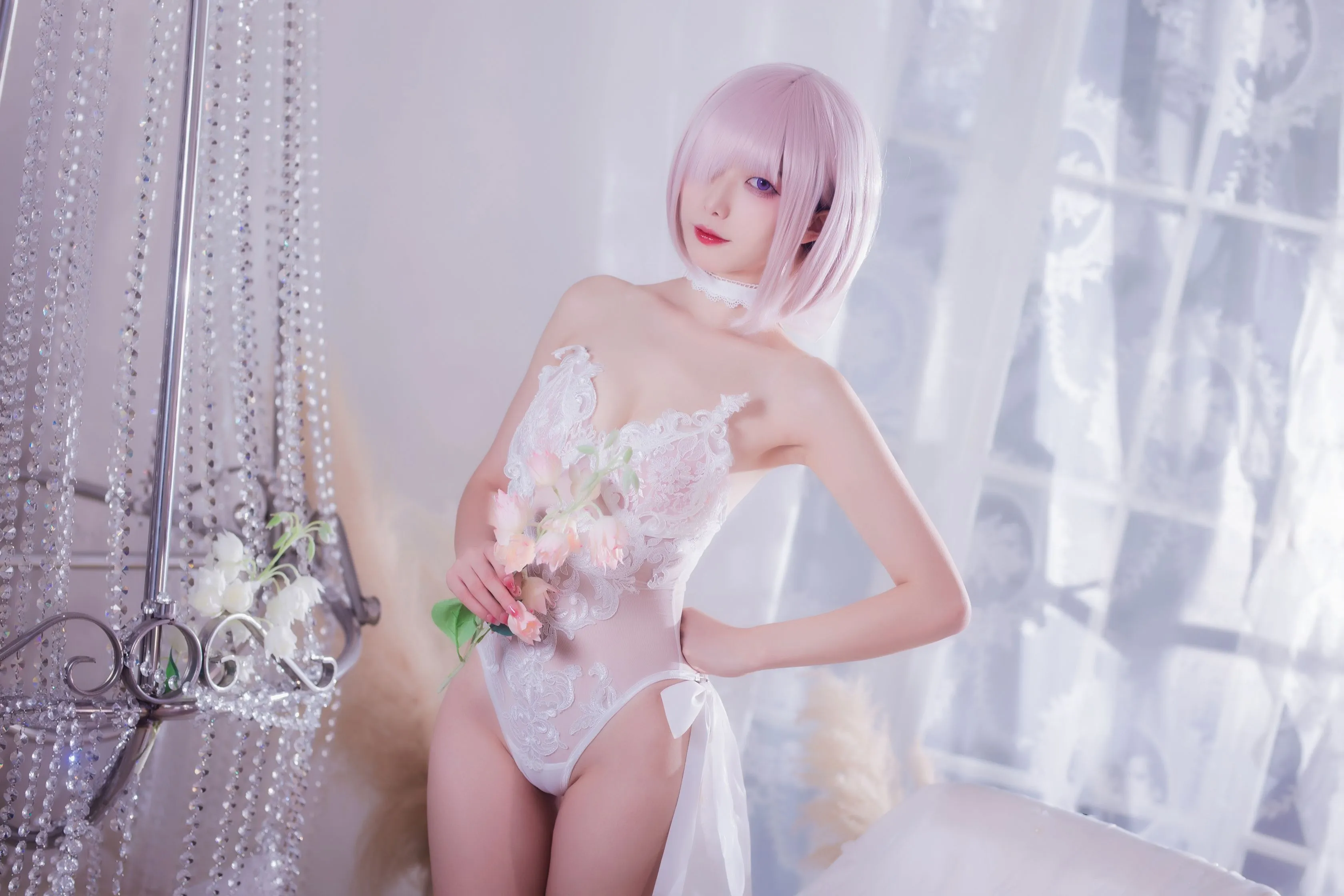 封疆疆v玛修婚纱网红写真