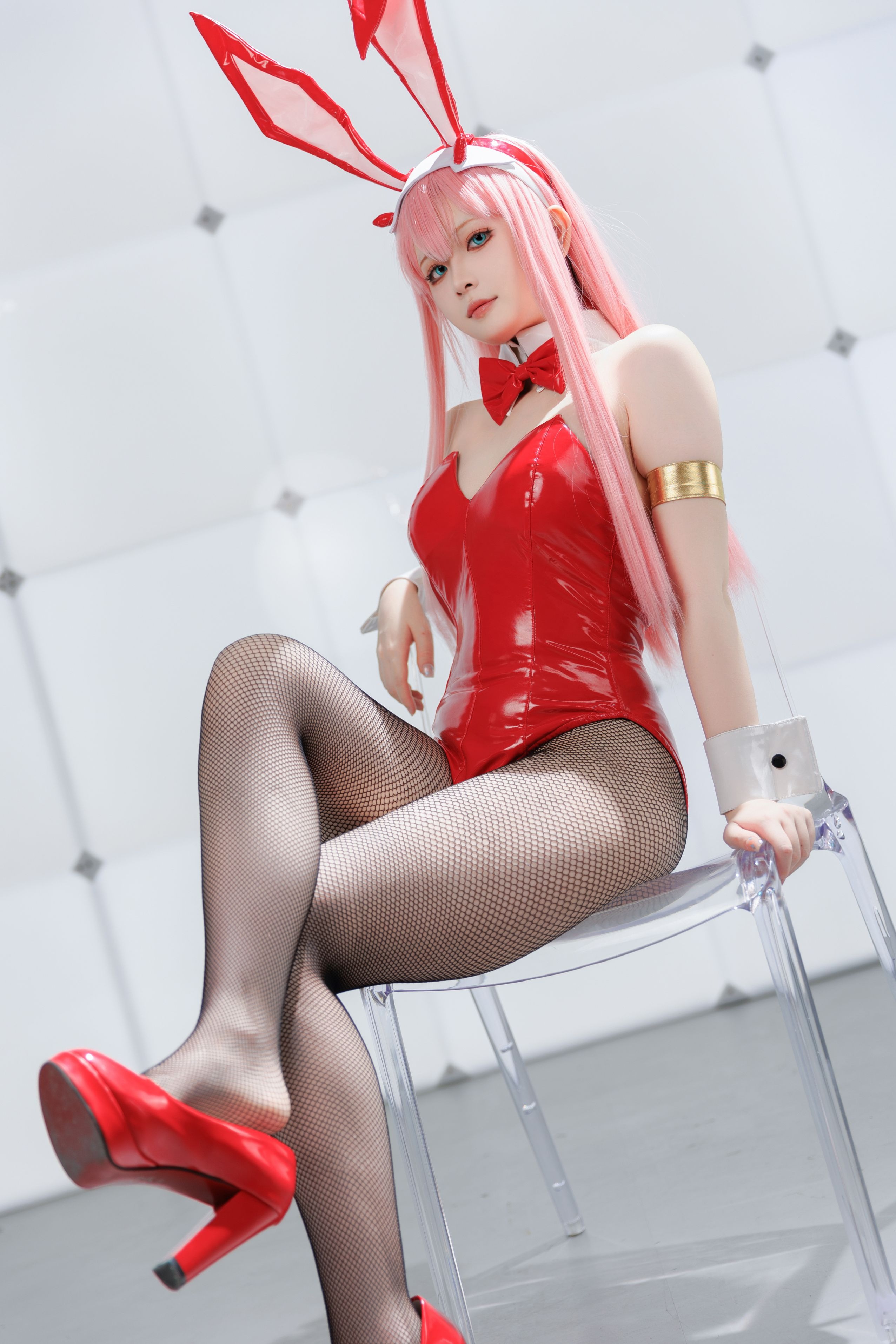 屿鱼ZeroTwo国家队02cosplay屿鱼高清图集精品合集