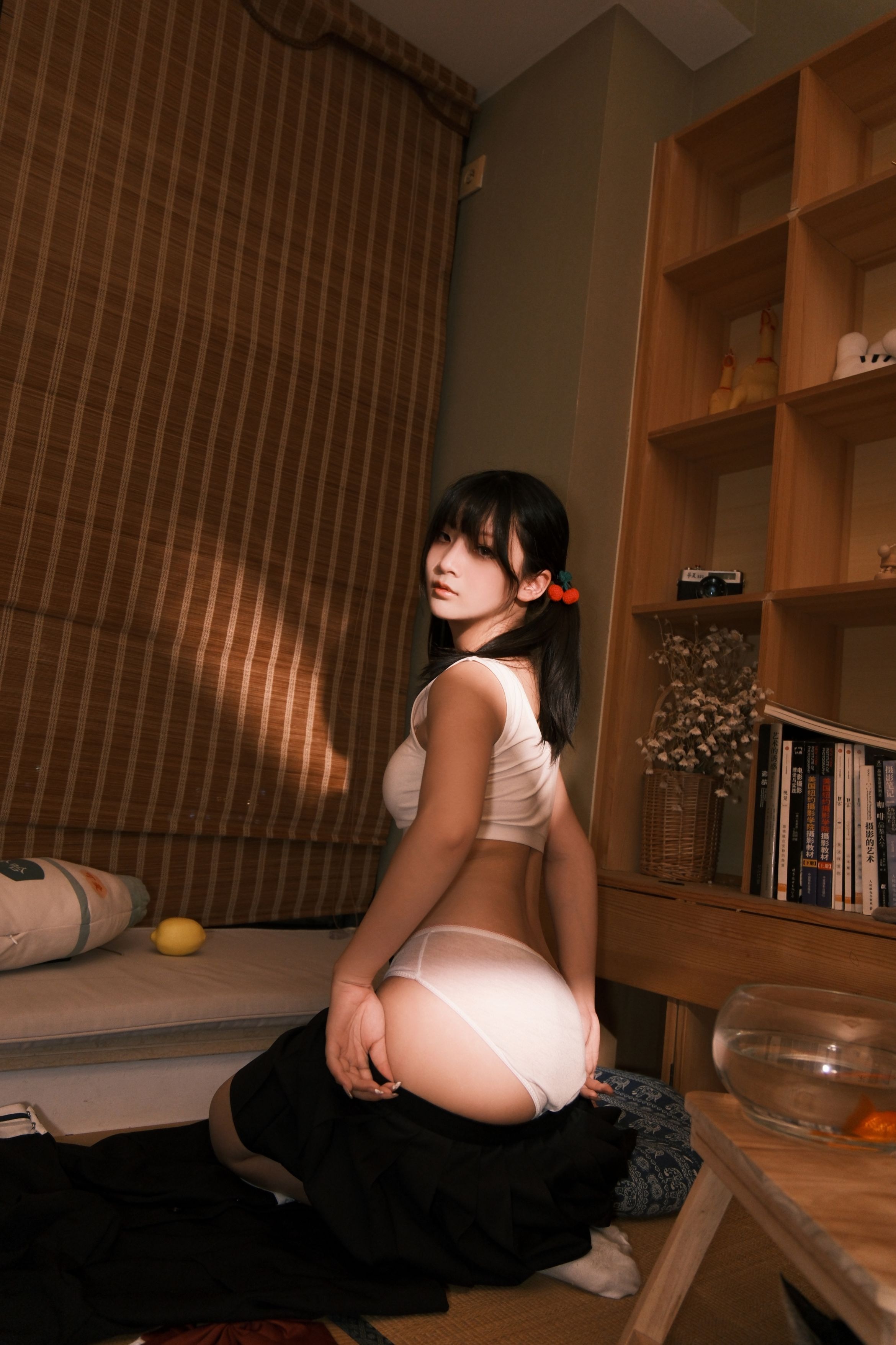 星野柒兔放课后的吔鱼少女59P1V417MB放学少女主题cos59张1视频417MB完整合集