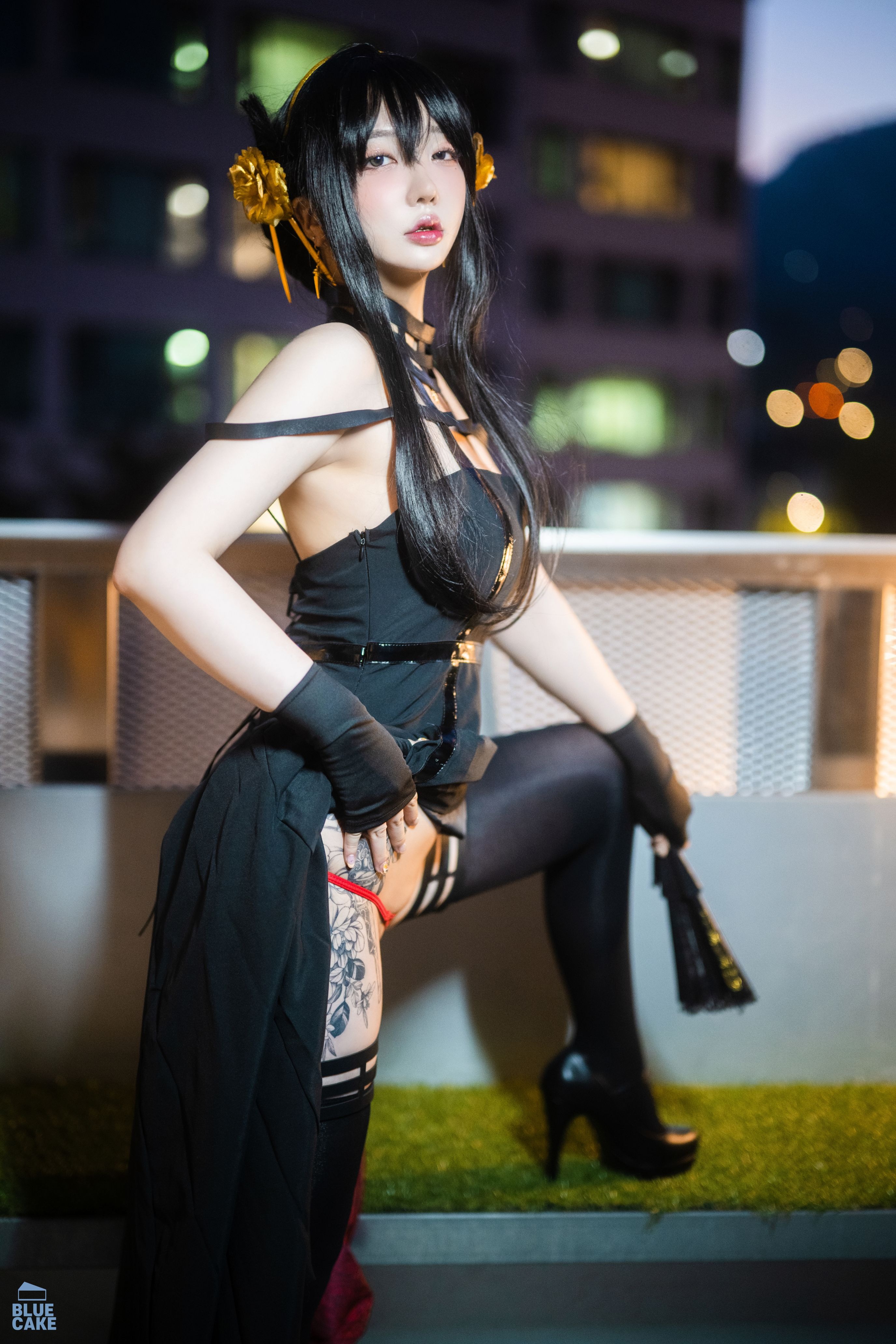 YeEun_BlackRose_RED043精选
