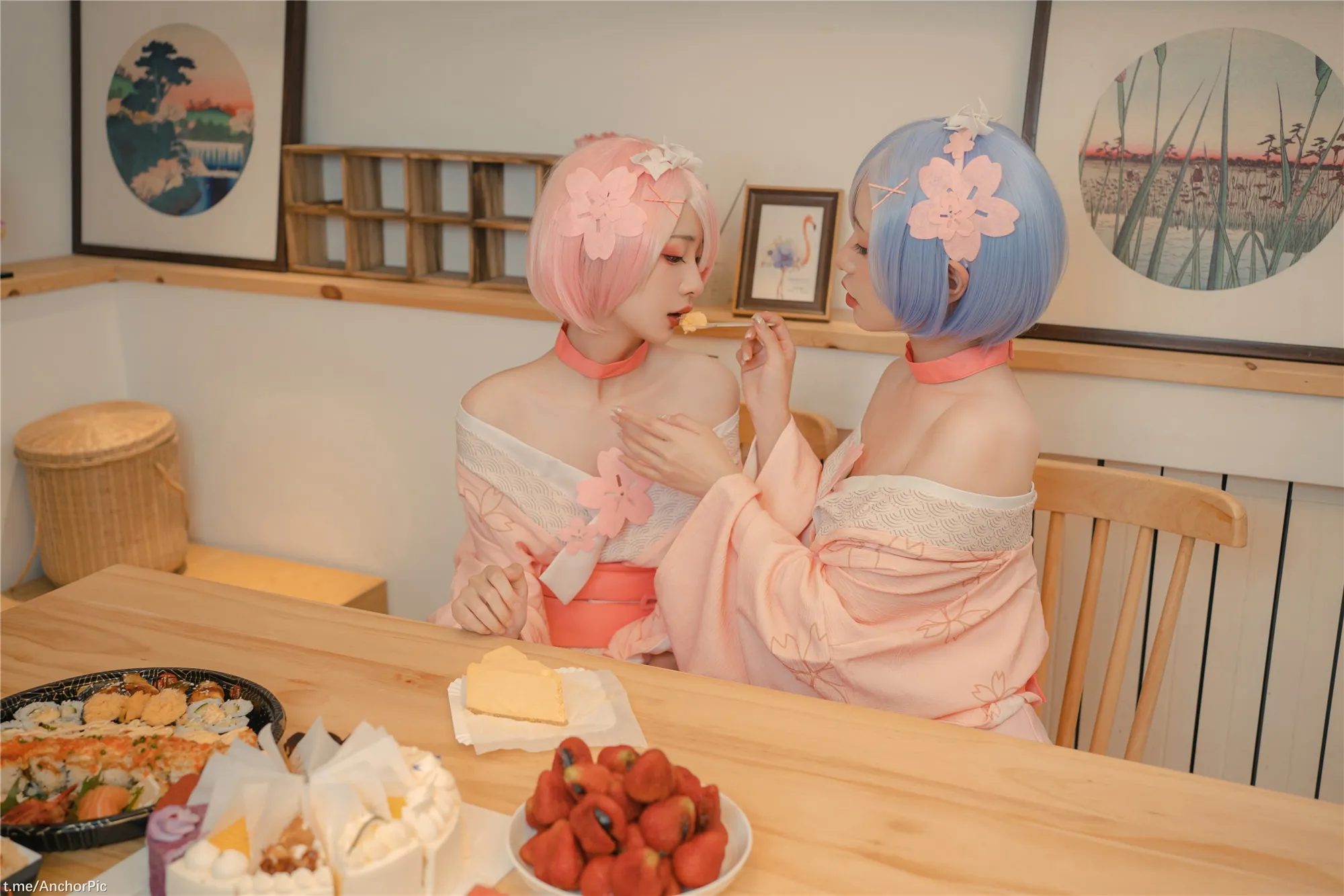 喵小吉金鱼kinngyo从零开始的女体盛宴101P1007原版写真