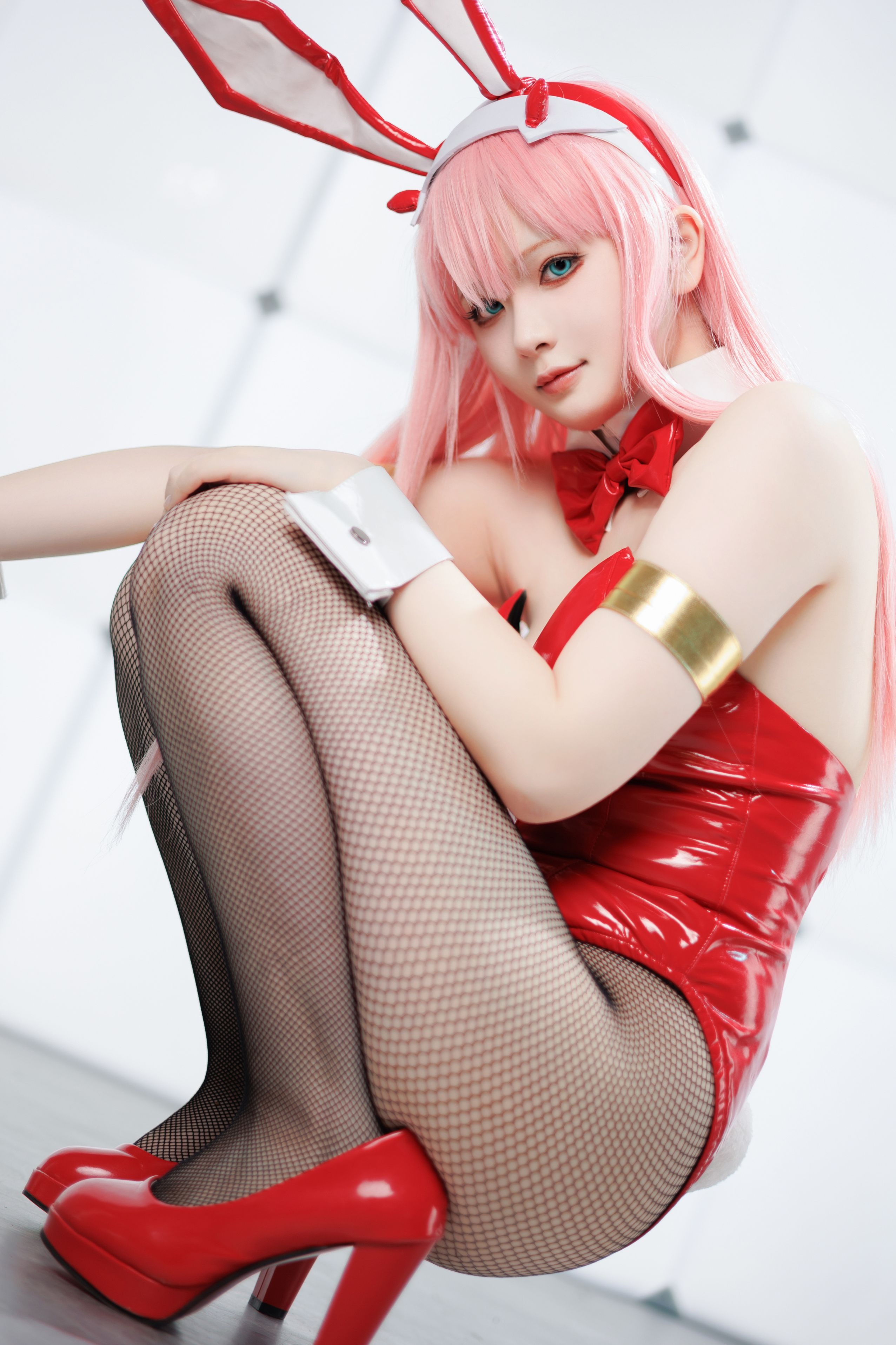 屿鱼ZeroTwo国家队02cosplay屿鱼高清图集精品合集