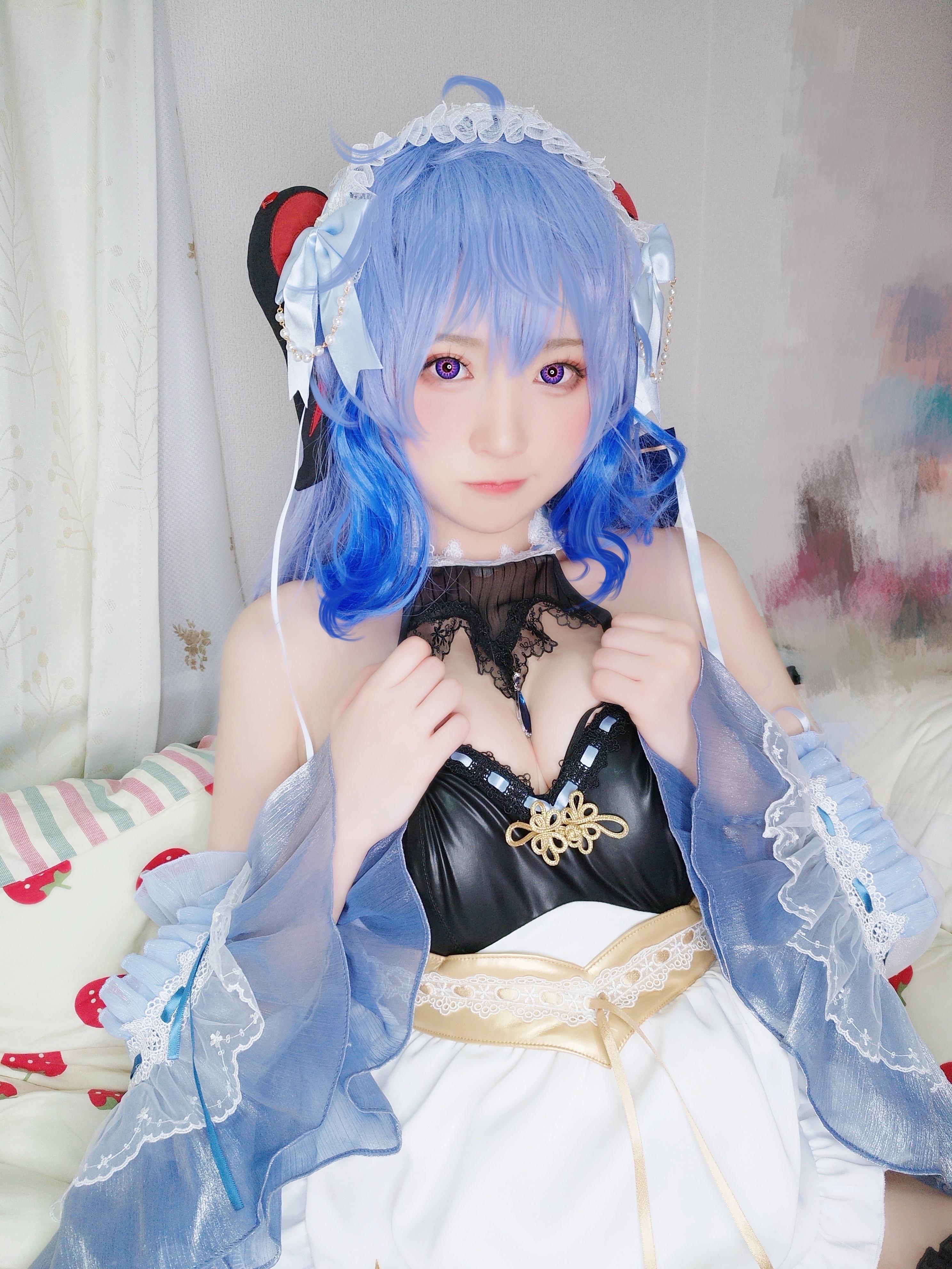 Yuki亭NO003甘雨メイド0311人气合集