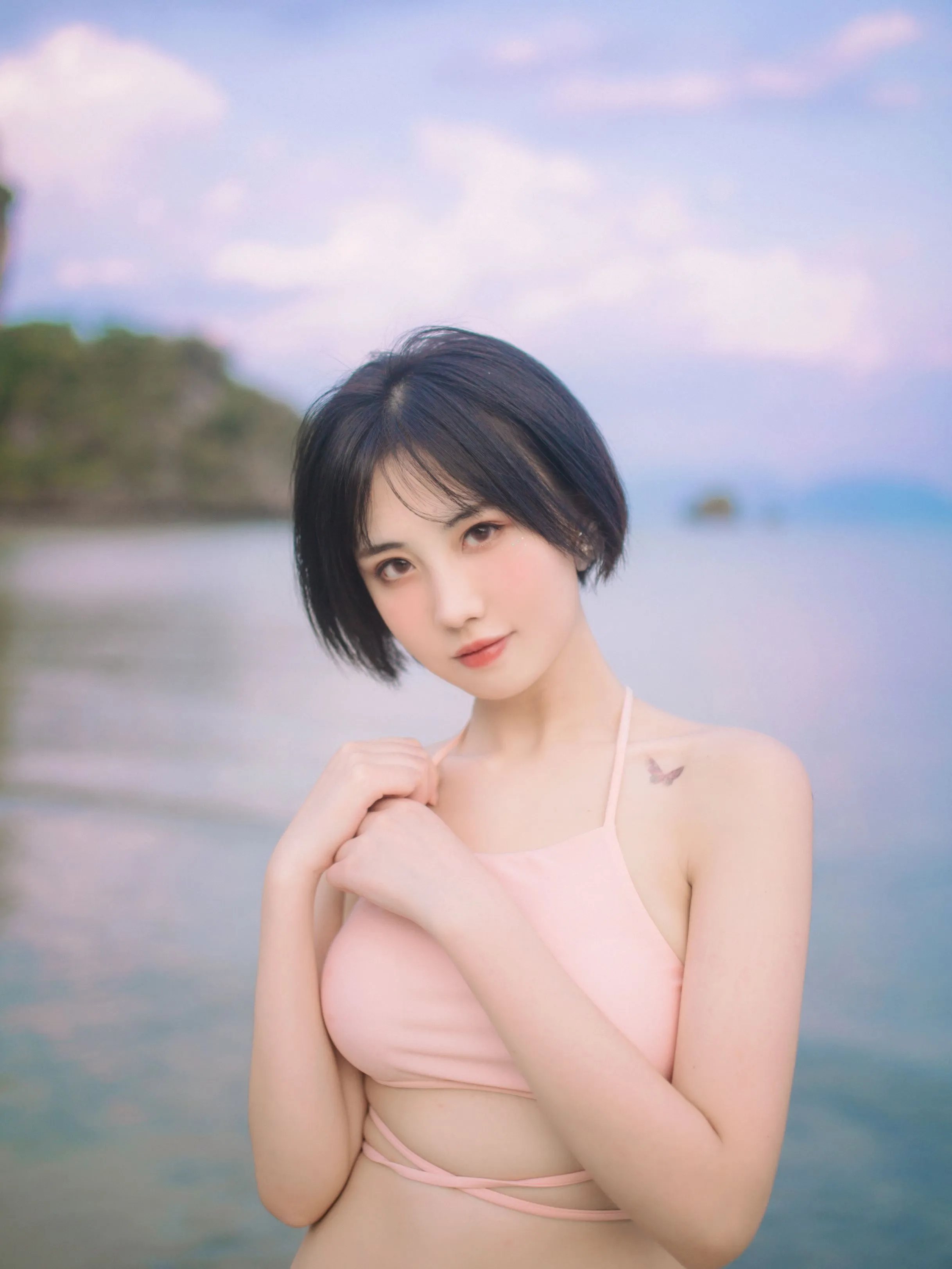 NO020粉色泳衣30P235MB完整合集