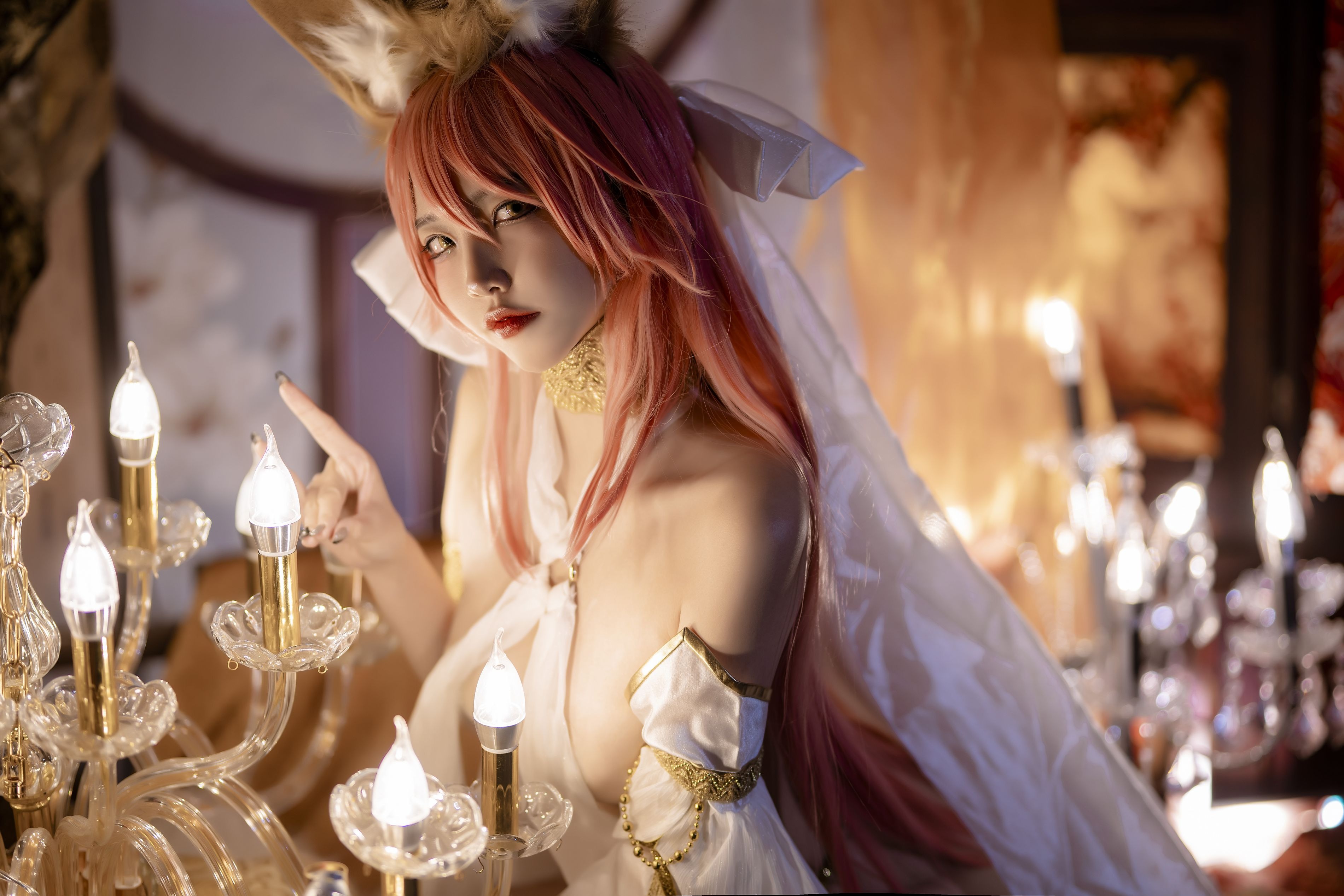 二佐Nisa玉藻前舞娘237PFate玉藻前舞娘二佐Nisa37张cos网红写真