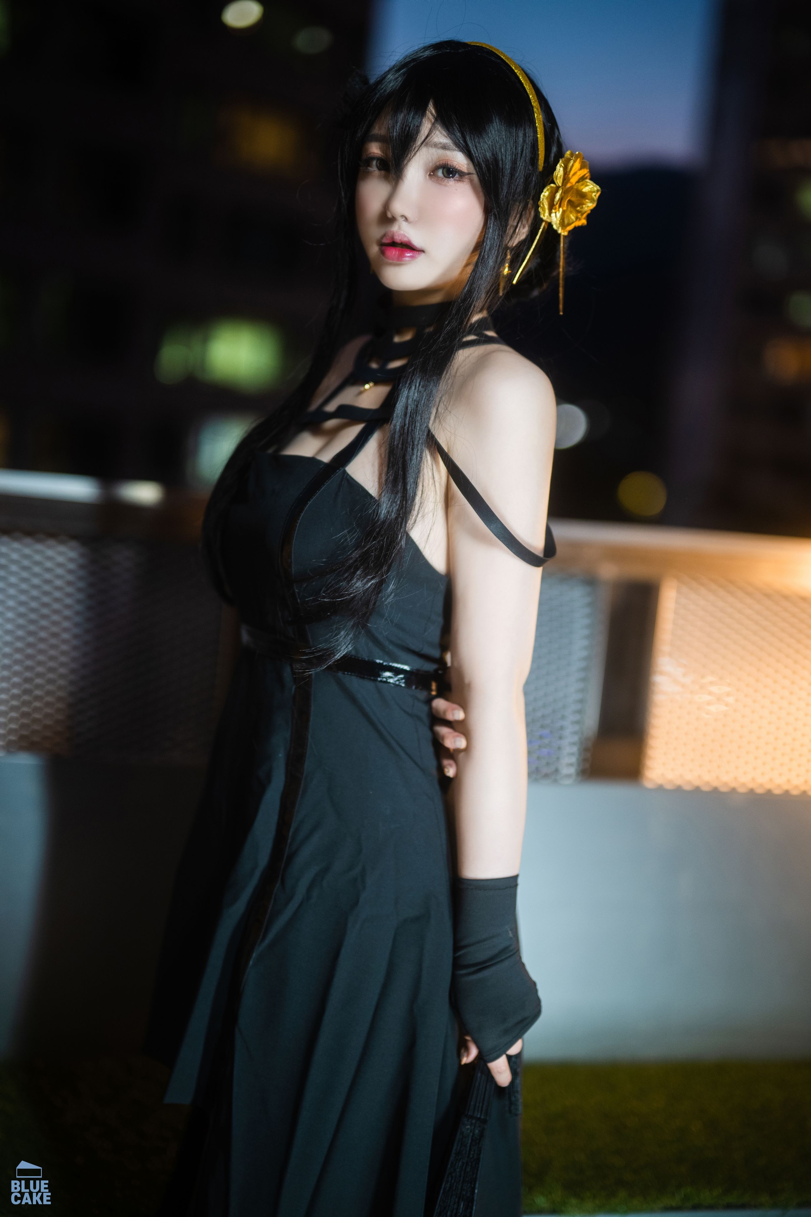 YeEun_BlackRose_RED043精选