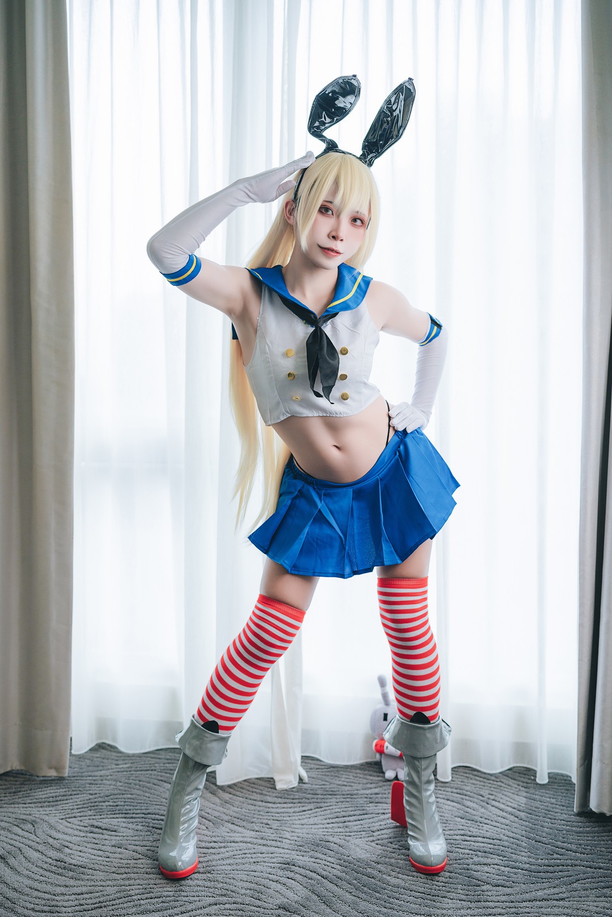Cosplay浵卡TokarShimakazeKancolle精修版