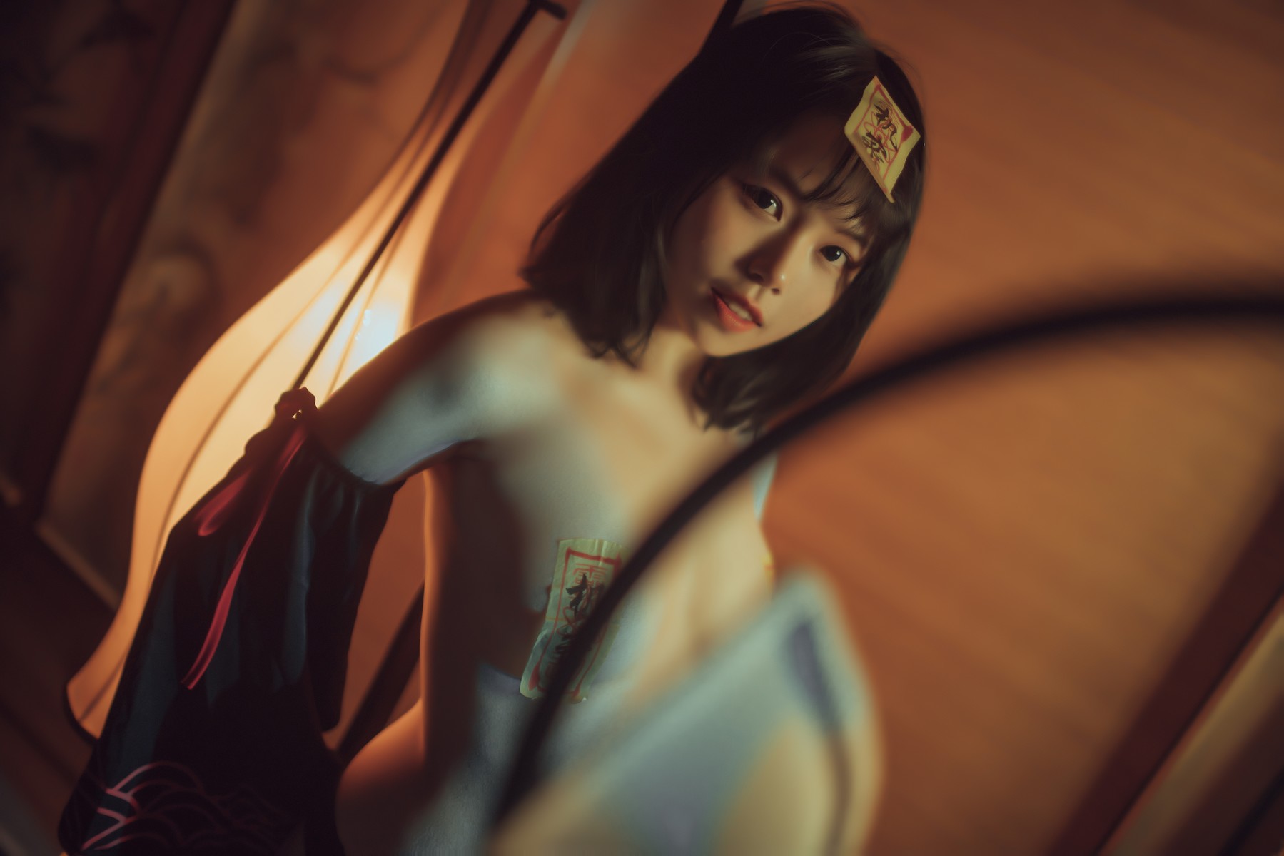 Cosplay七月喵子小僵尸LittleZombie完整版