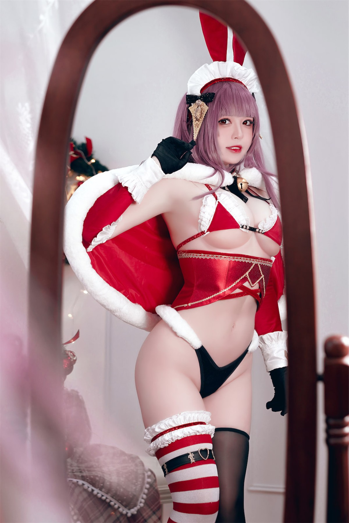 Cosplay半半子ChristmasBunnyAike写真集