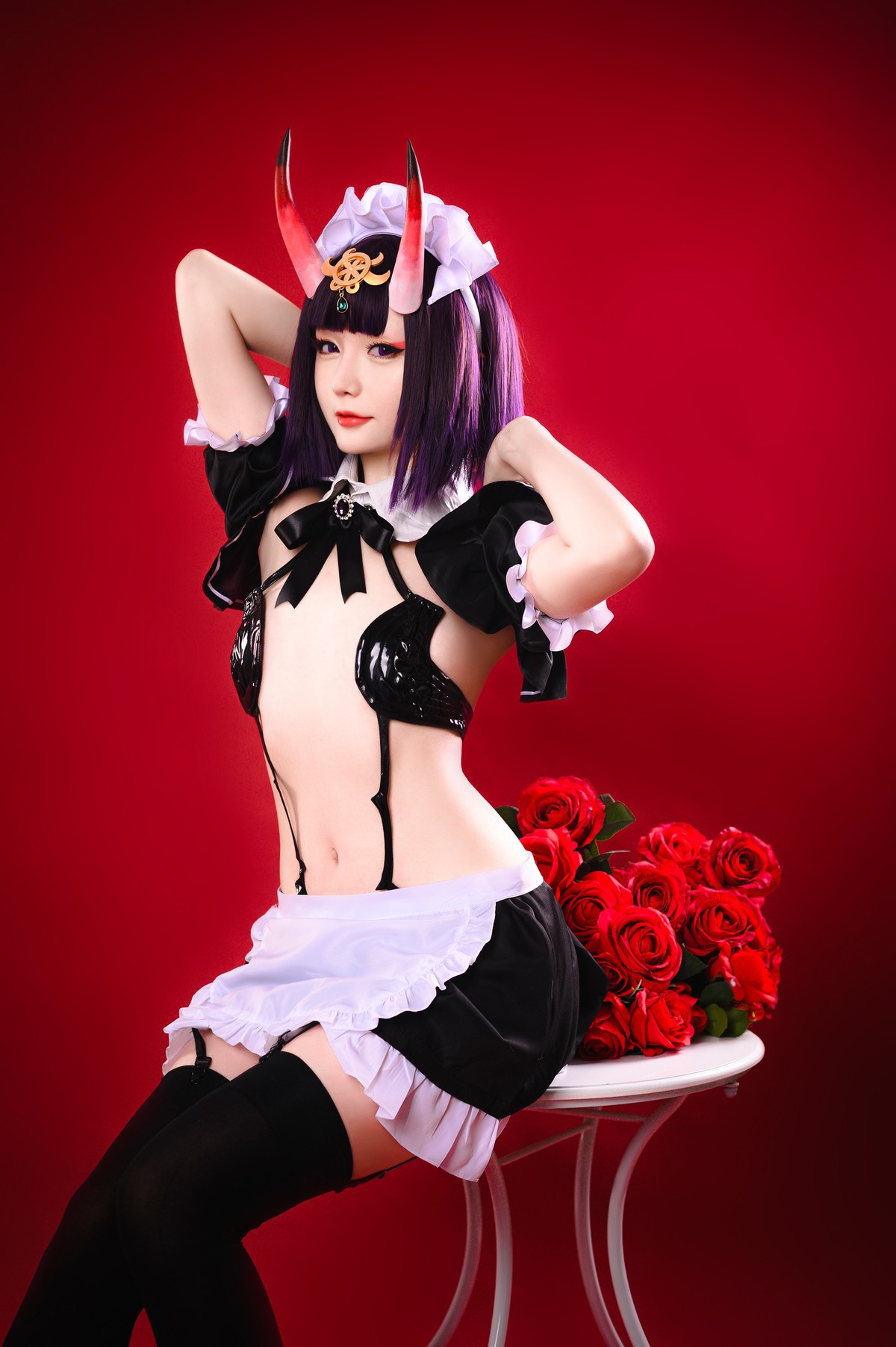 Cosplay星之迟迟Hoshilily酒吞原皮高清全套