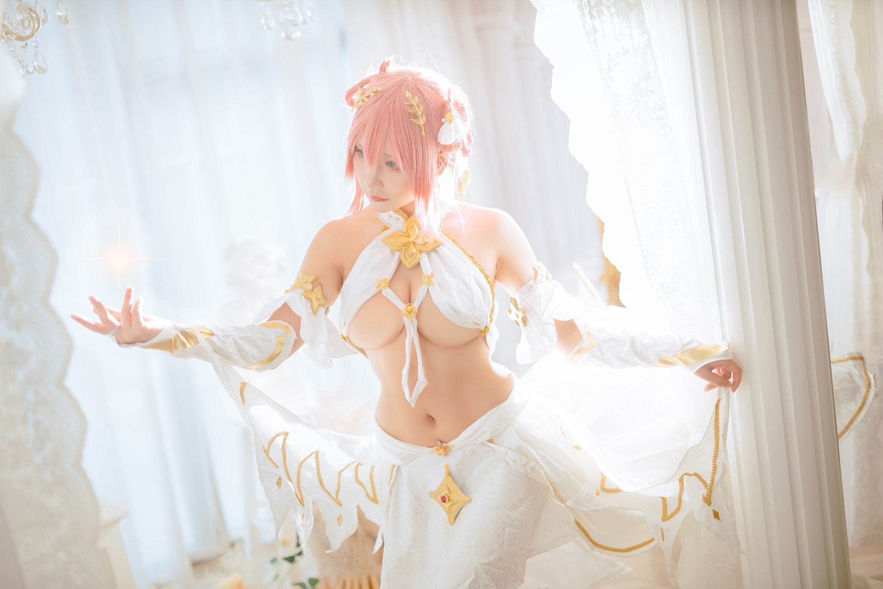 Cosplay是一只熊仔吗公主连结草野優衣网红写真