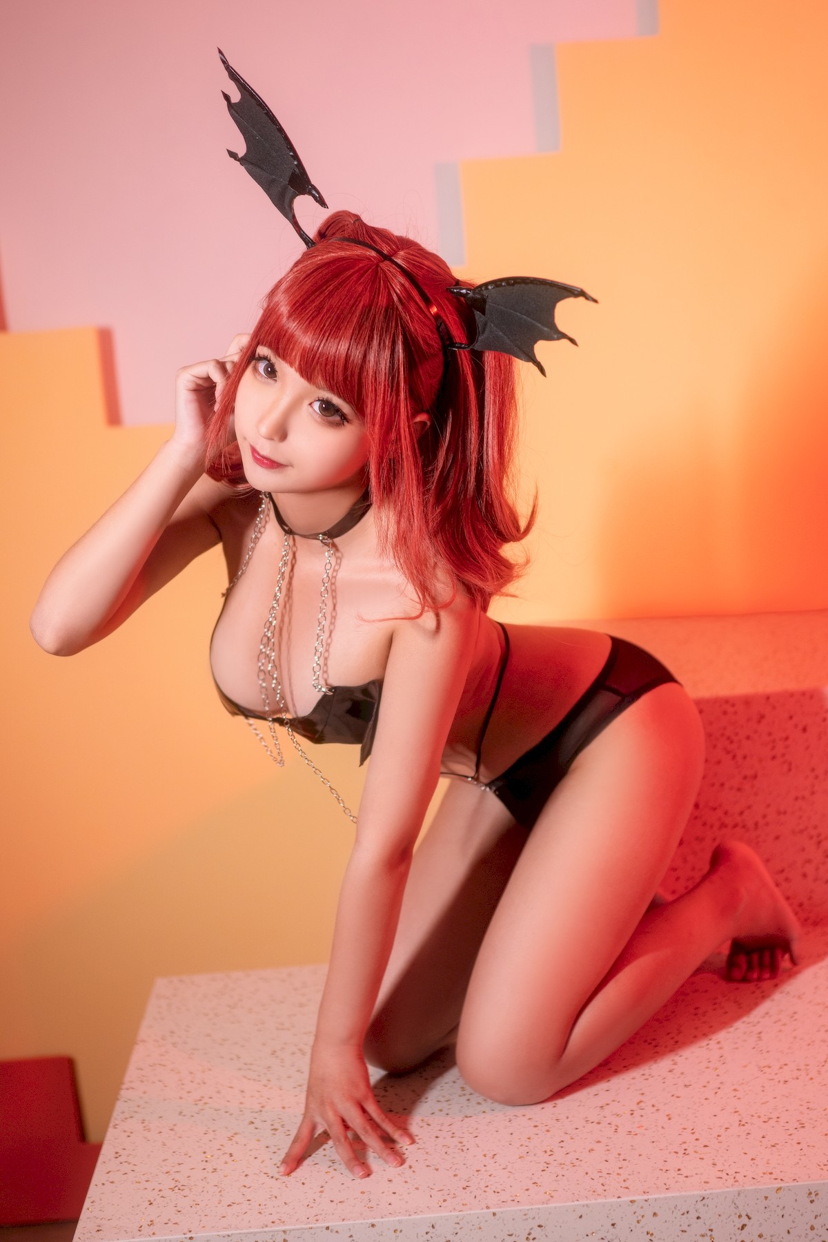Cosplay蠢沫沫Chunmomo恶魔写真大全