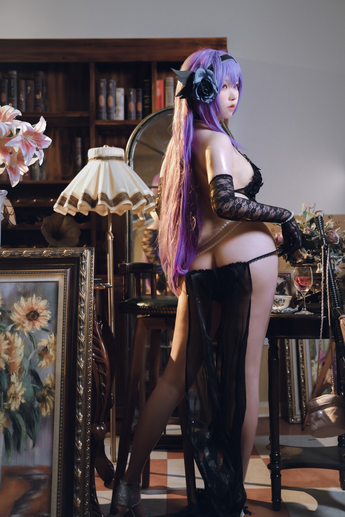 Cosplay一北亦北ZB26暗蔷摇曳高清全套
