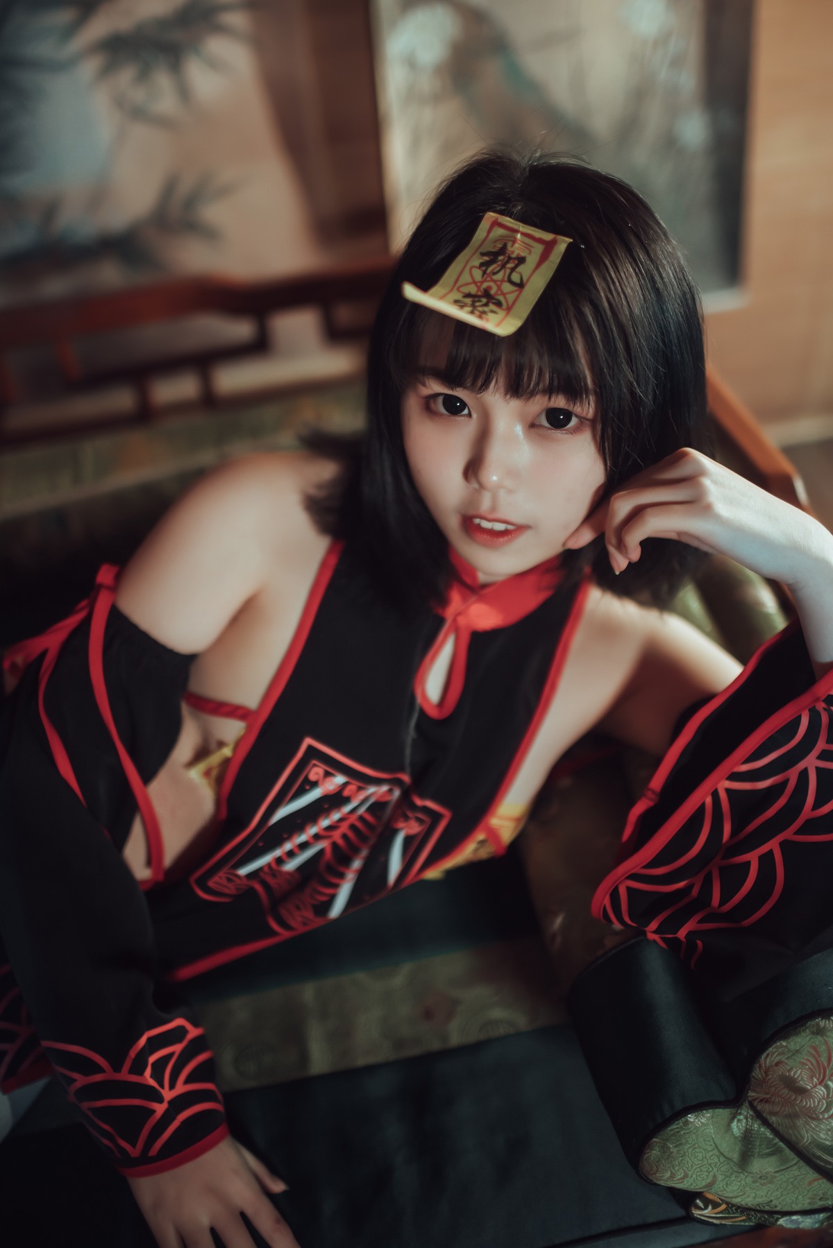 Cosplay七月喵子小僵尸LittleZombie完整版