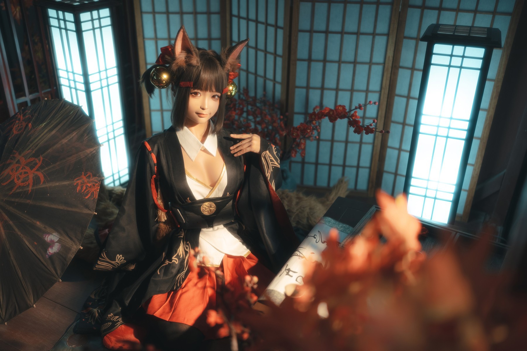 Cosplay蠢沫沫Chunmomo小赤城高清无水印
