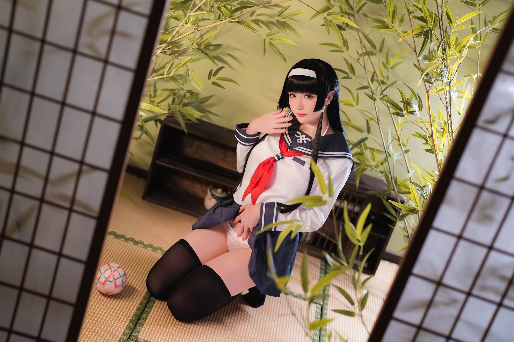 Cosplay星之迟迟Hoshilily莲花JK收藏必备