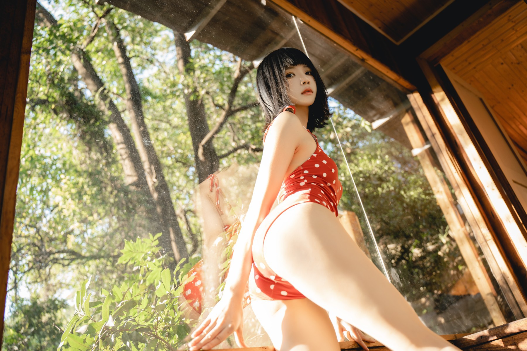 Cosplay桜桃喵红波点RedPolkaDot本周精选