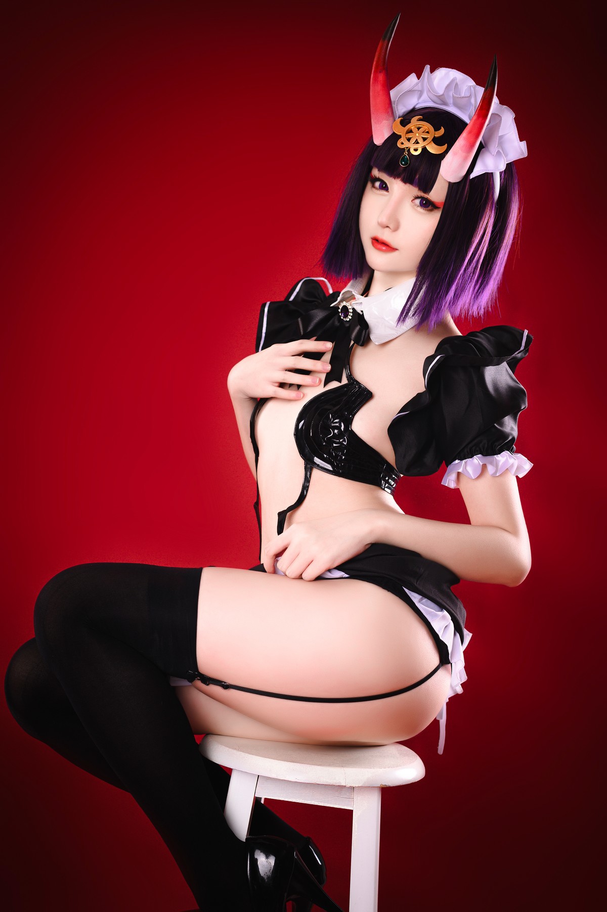 Cosplay星之迟迟Hoshilily酒吞原皮高清全套