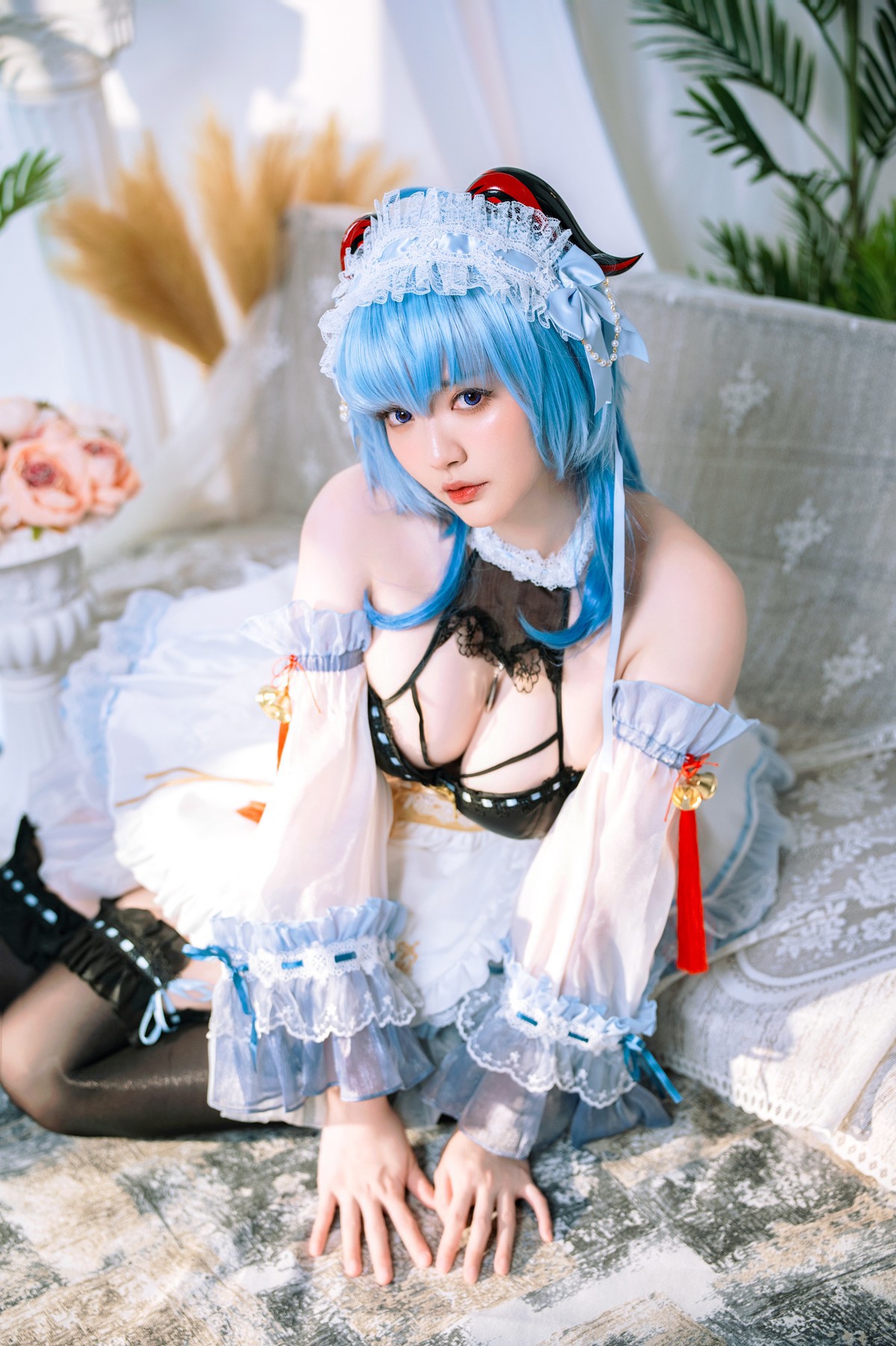 CosplayYingTze甘雨GanyuMaid超清图
