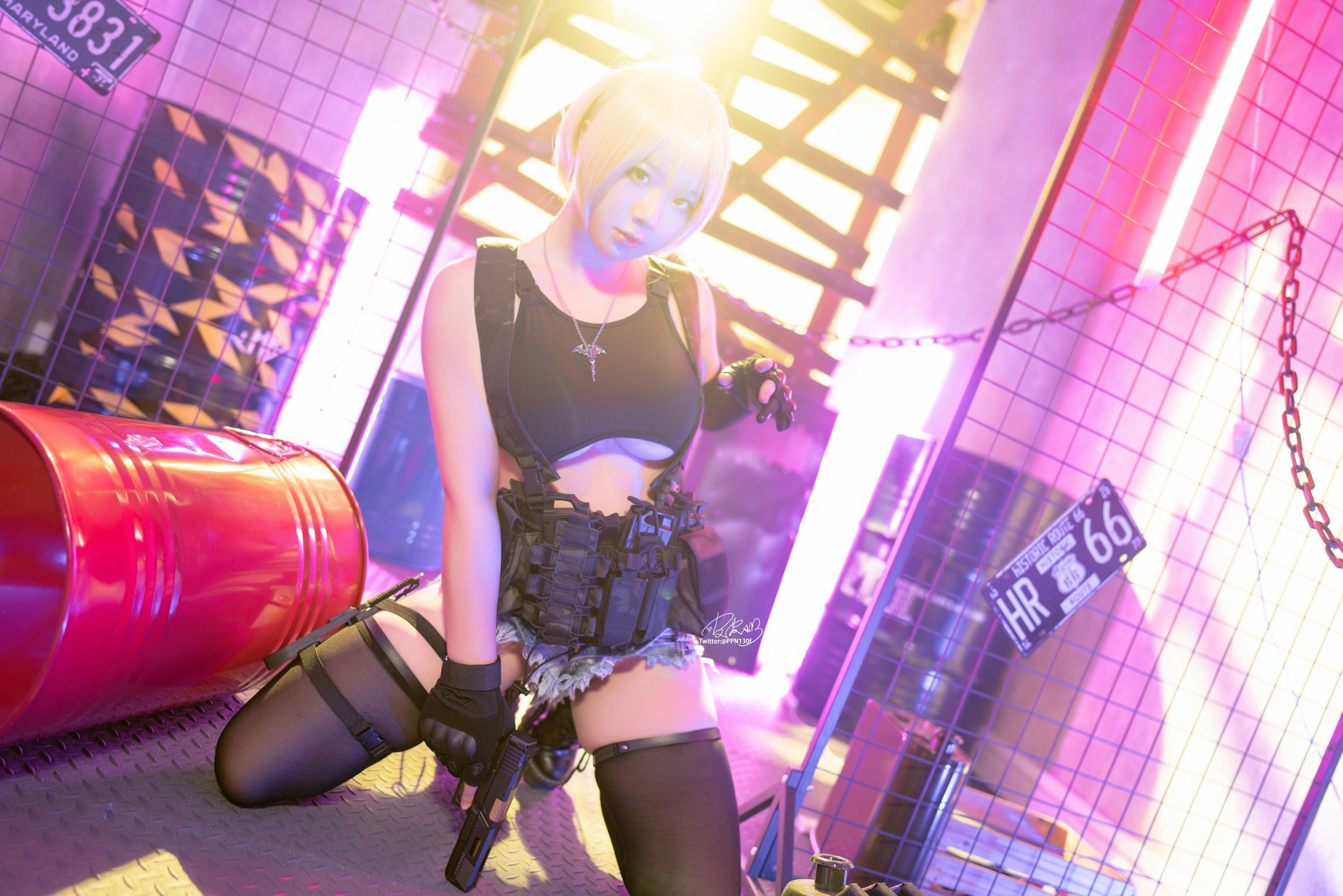 Cosplay皮皮奶可可爱了啦战术背心高分推荐