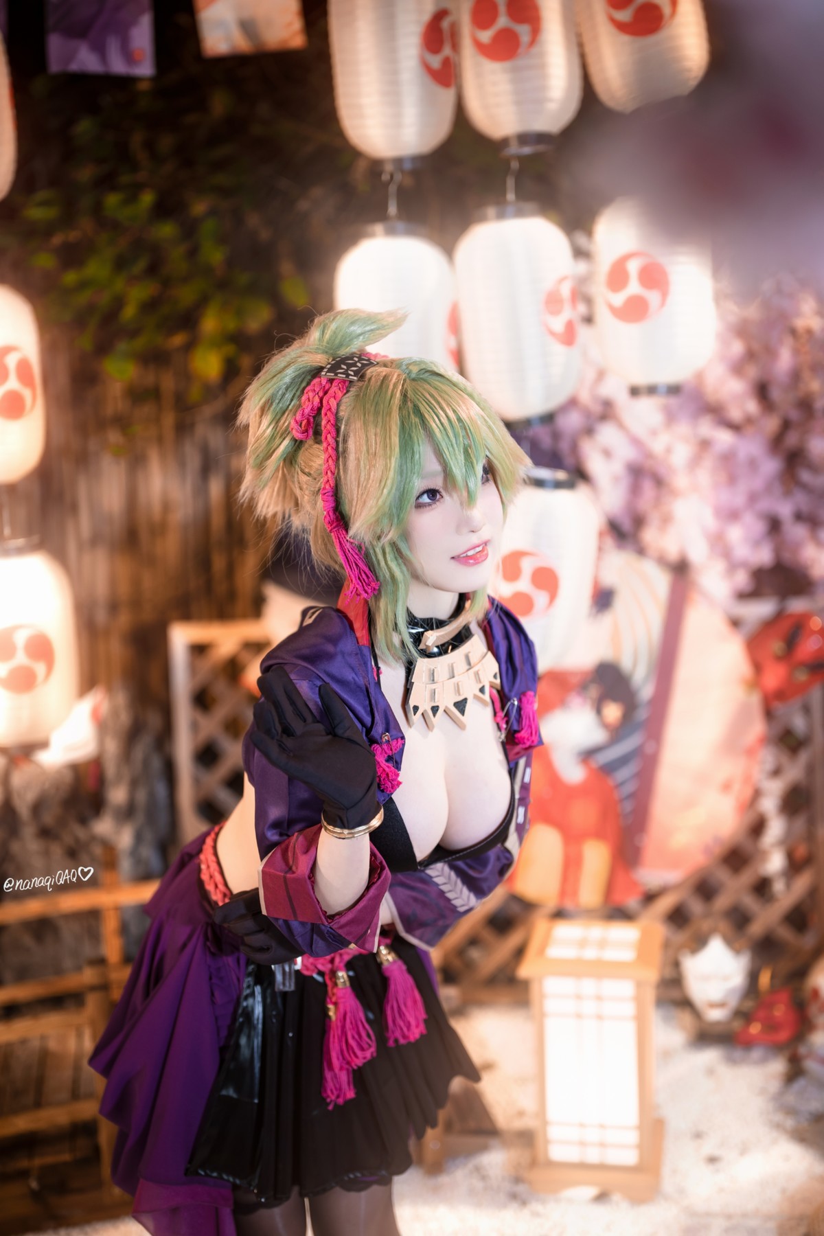 Cosplay七七娜娜子久岐忍同人首发资源