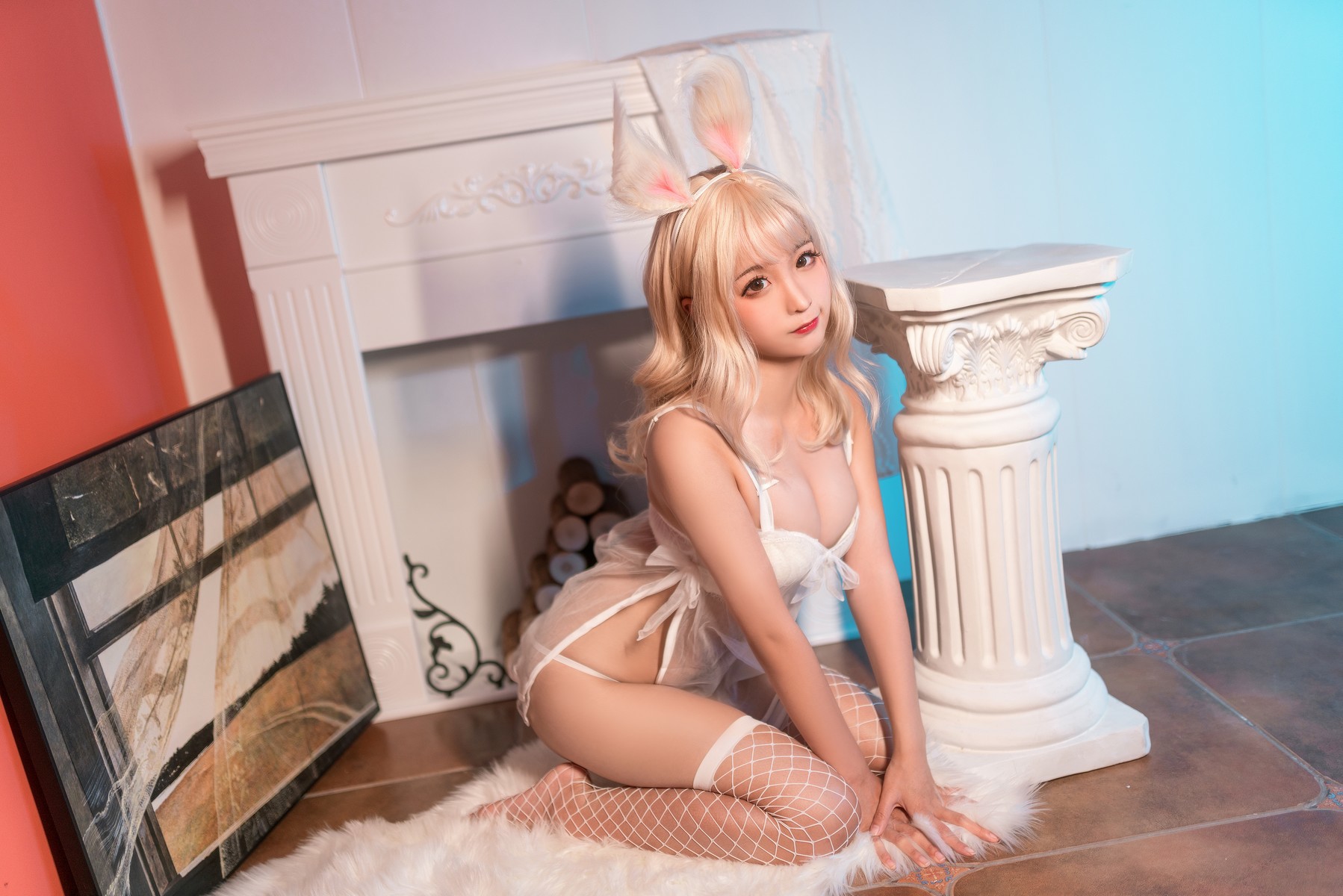 Cosplay蠢沫沫Chunmomo小白兔高清全套