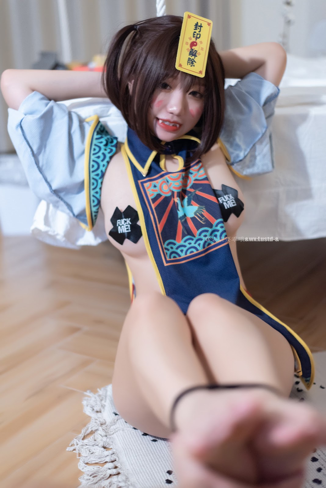 Cosplay柒柒要乖哦小僵尸精品合集