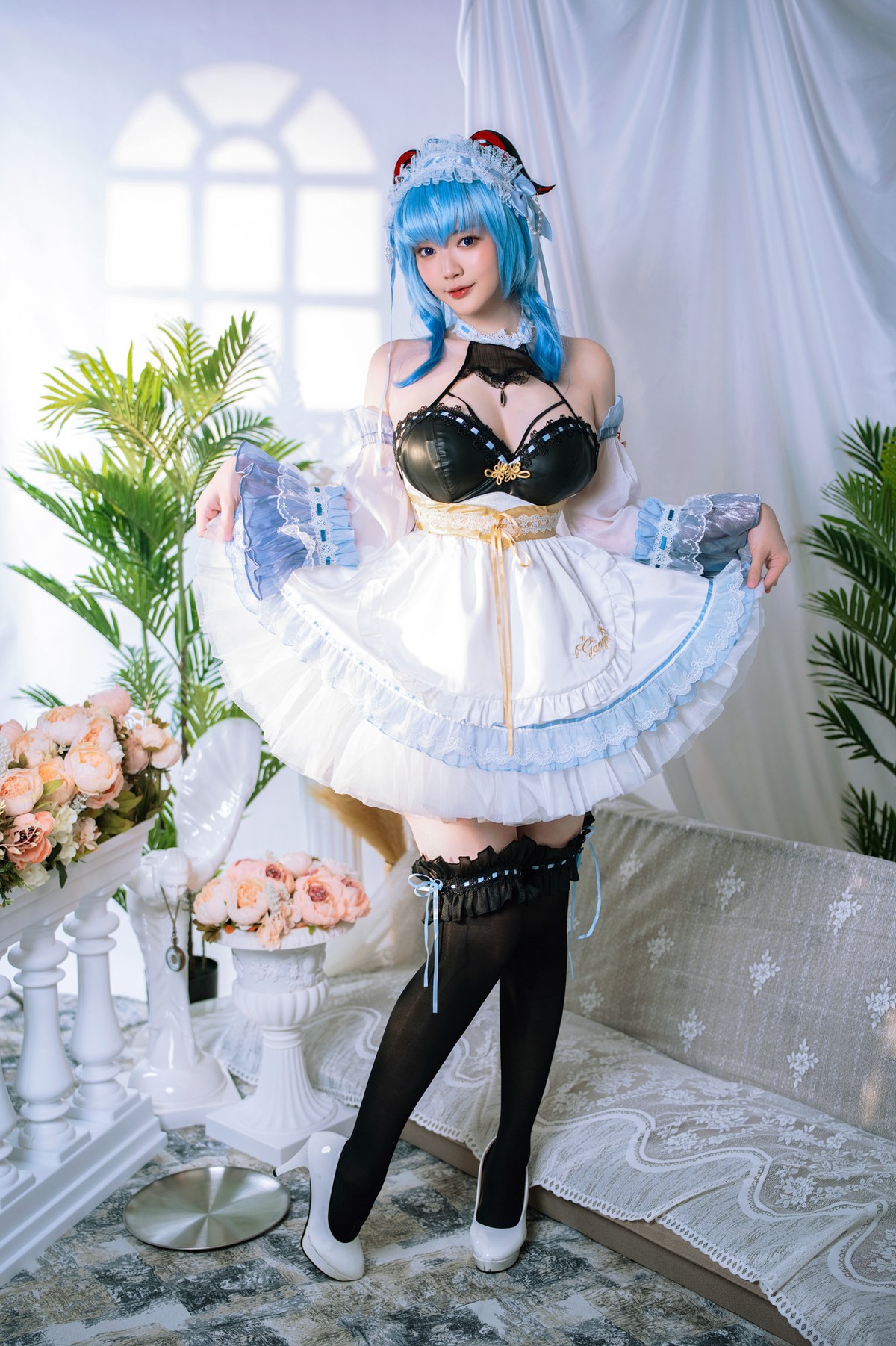 CosplayYingTze甘雨GanyuMaid超清图