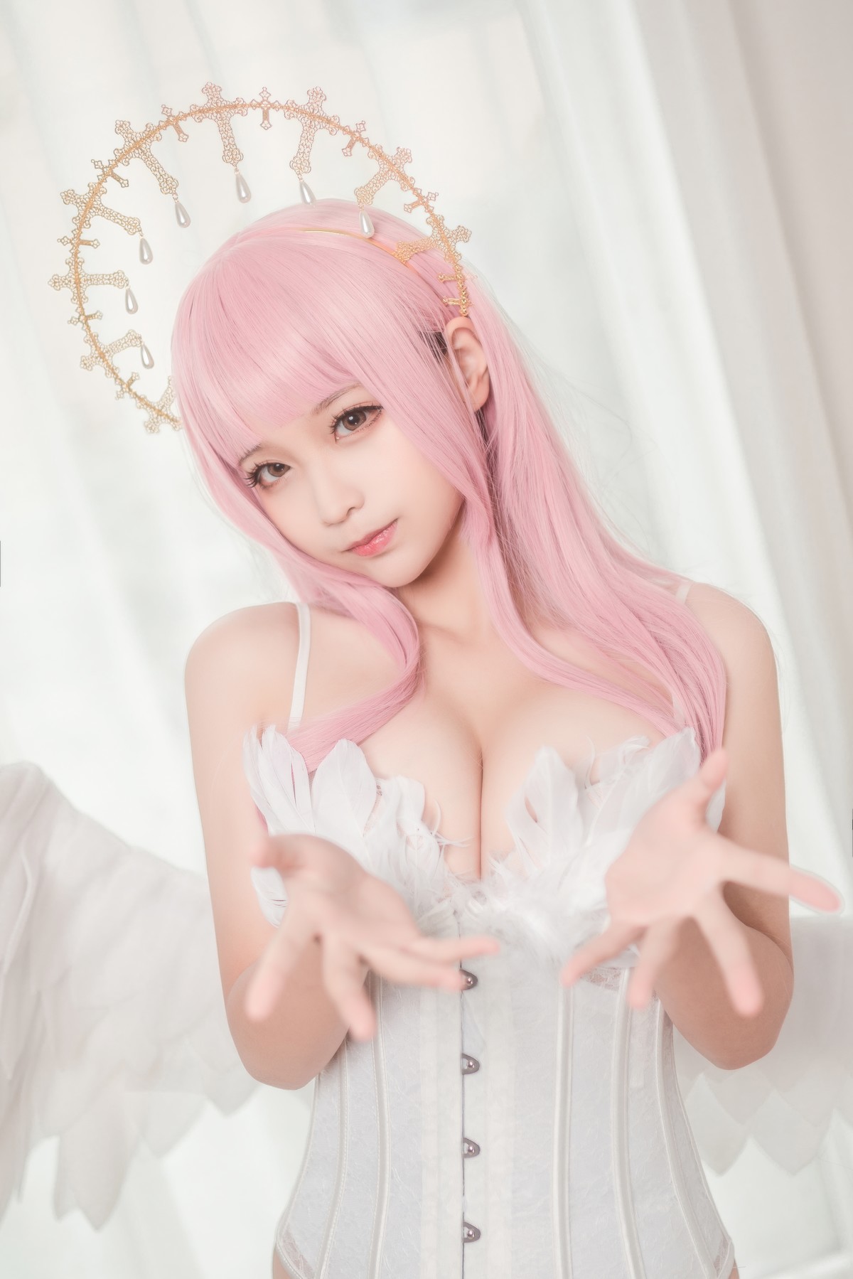 Cosplay蠢沫沫Chunmomo沫沫真爱版天使本光天使免费资源