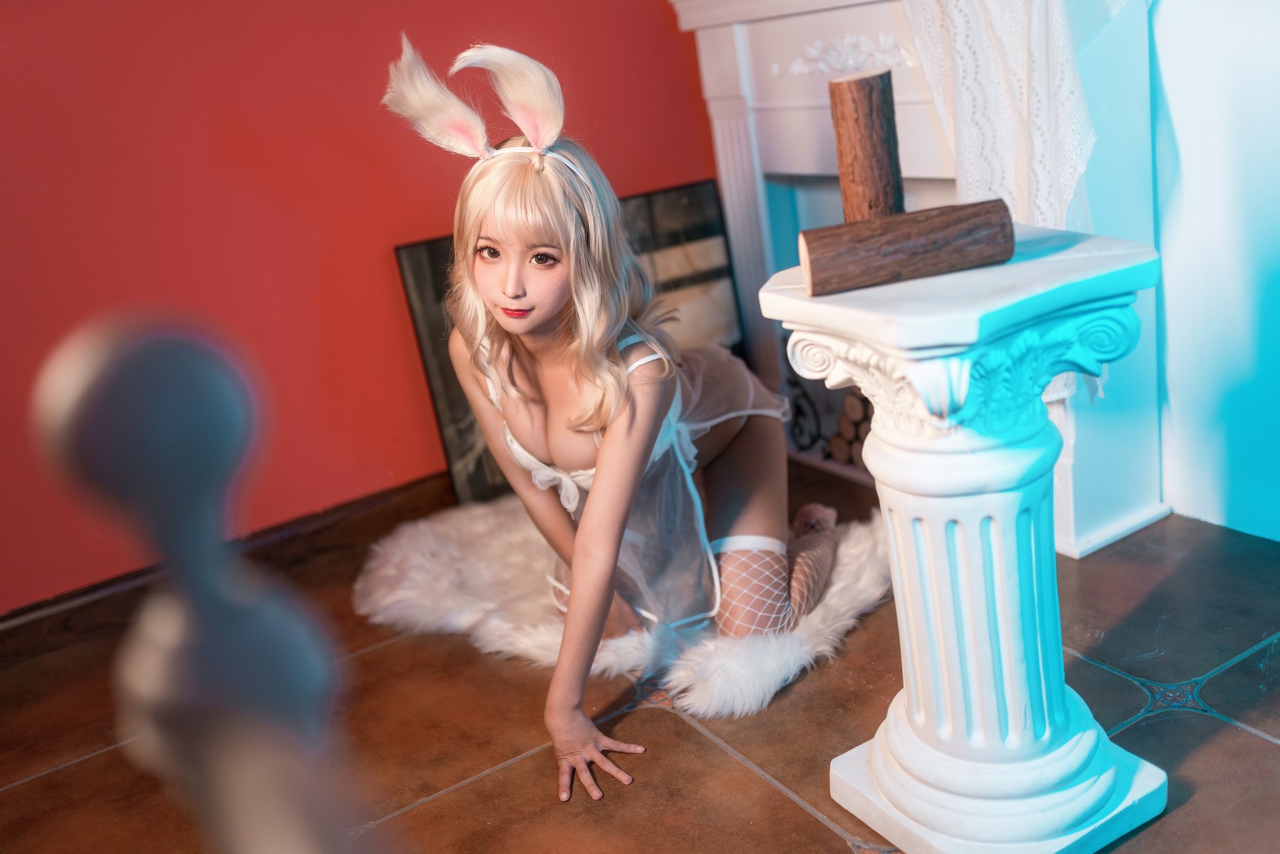 Cosplay蠢沫沫Chunmomo小白兔高清全套