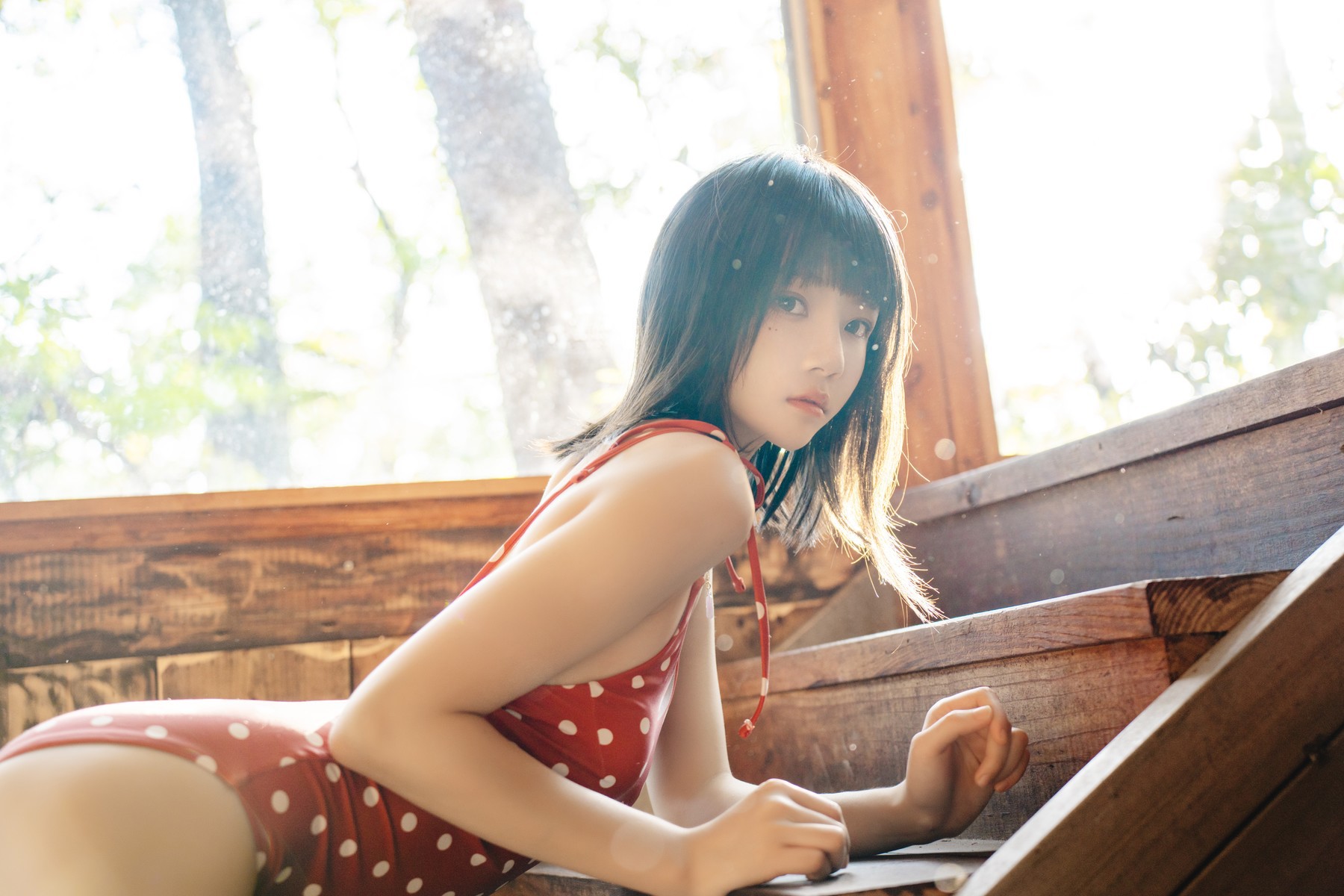 Cosplay桜桃喵红波点RedPolkaDot本周精选
