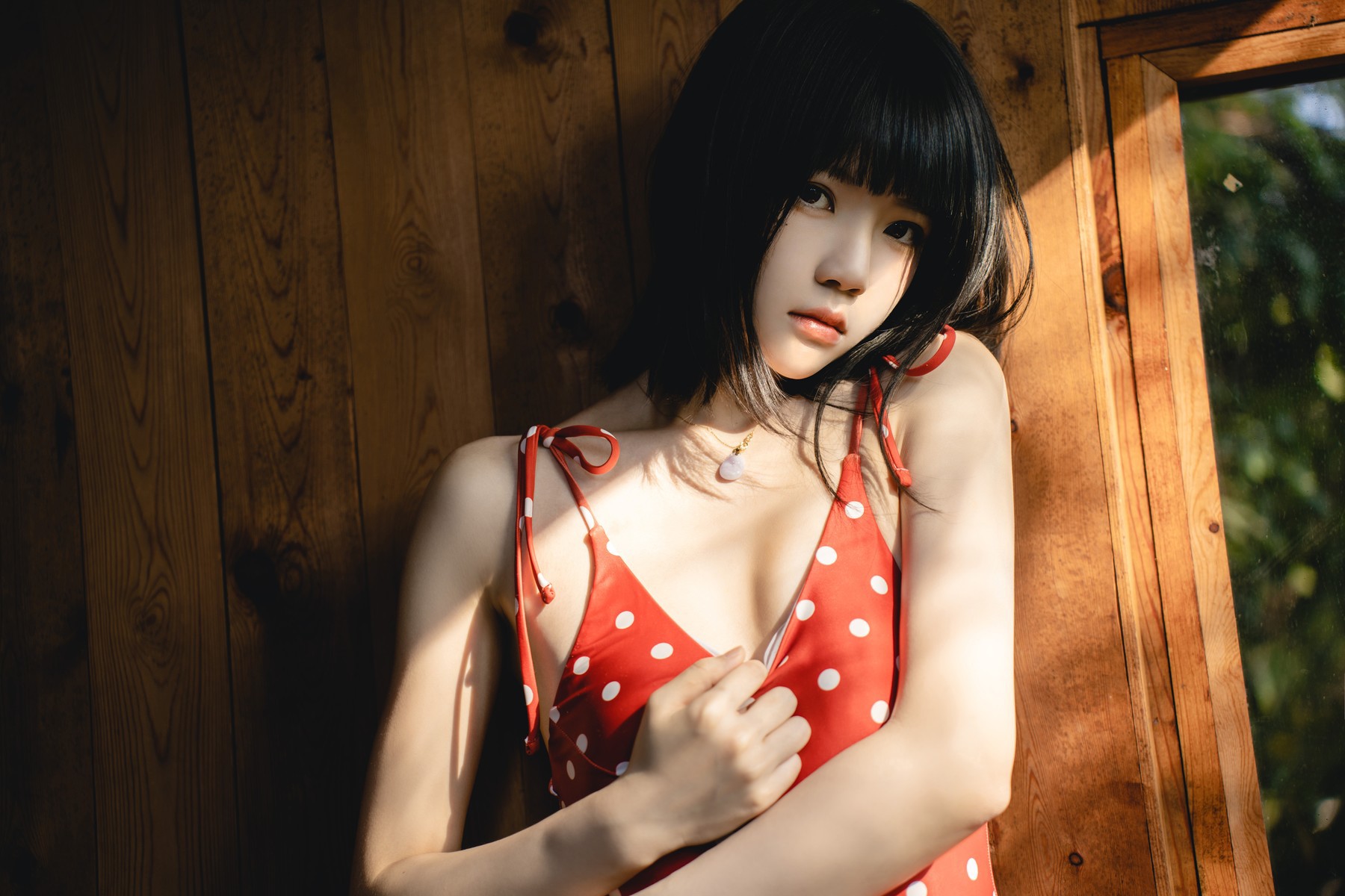 Cosplay桜桃喵红波点RedPolkaDot本周精选