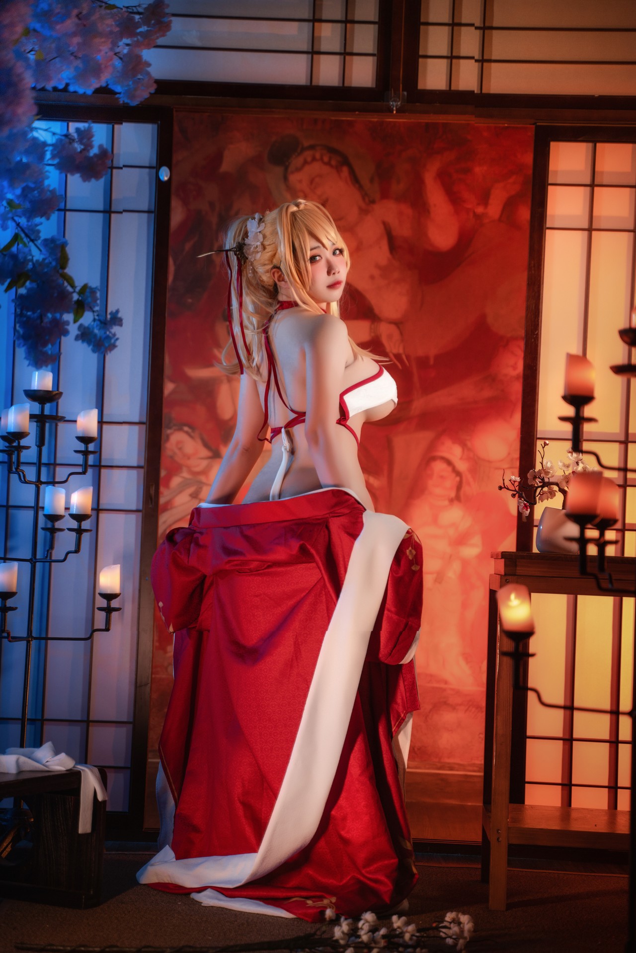 Cosplay贞子蜜桃碧蓝航线新春光荣精品合集