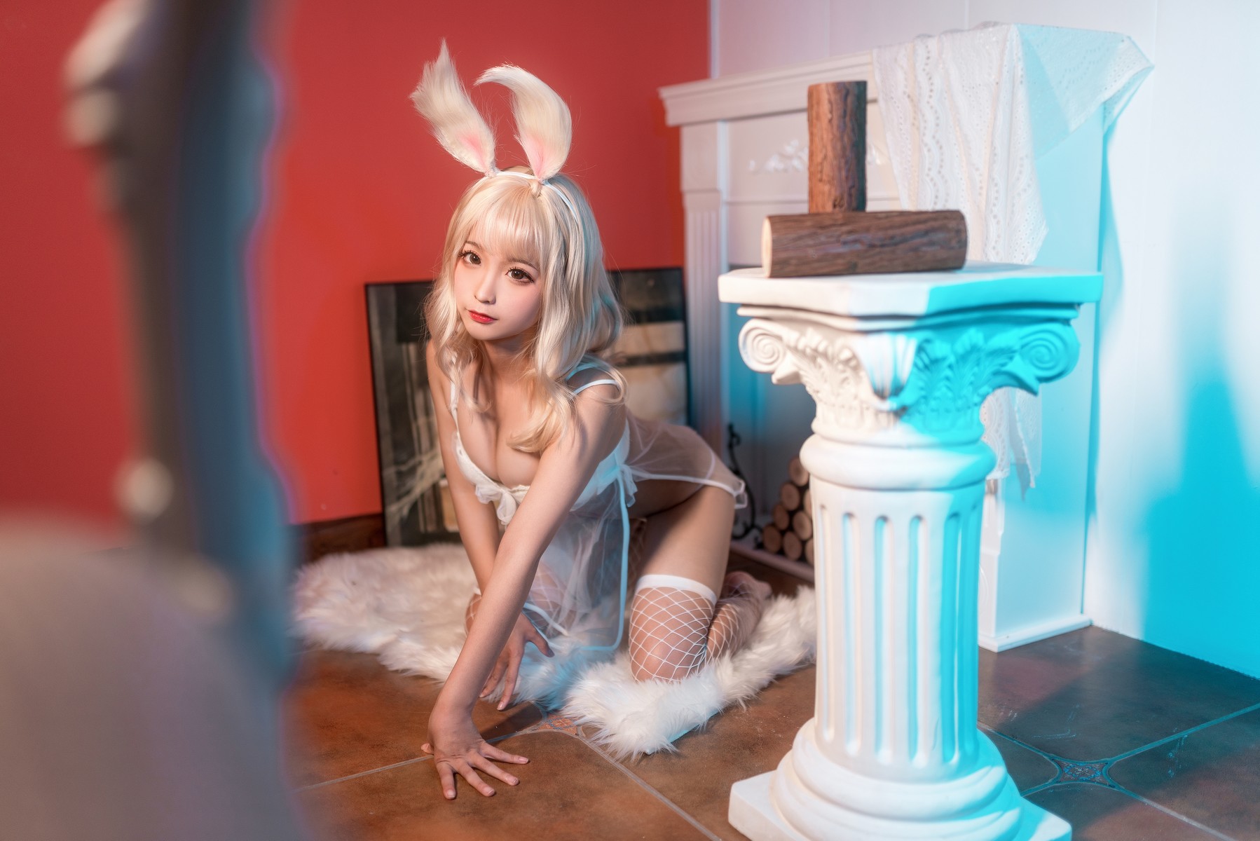 Cosplay蠢沫沫Chunmomo小白兔高清全套
