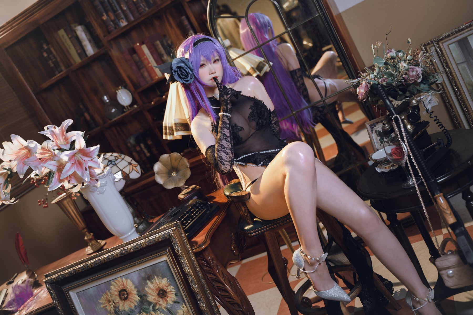 Cosplay一北亦北ZB26暗蔷摇曳高清全套