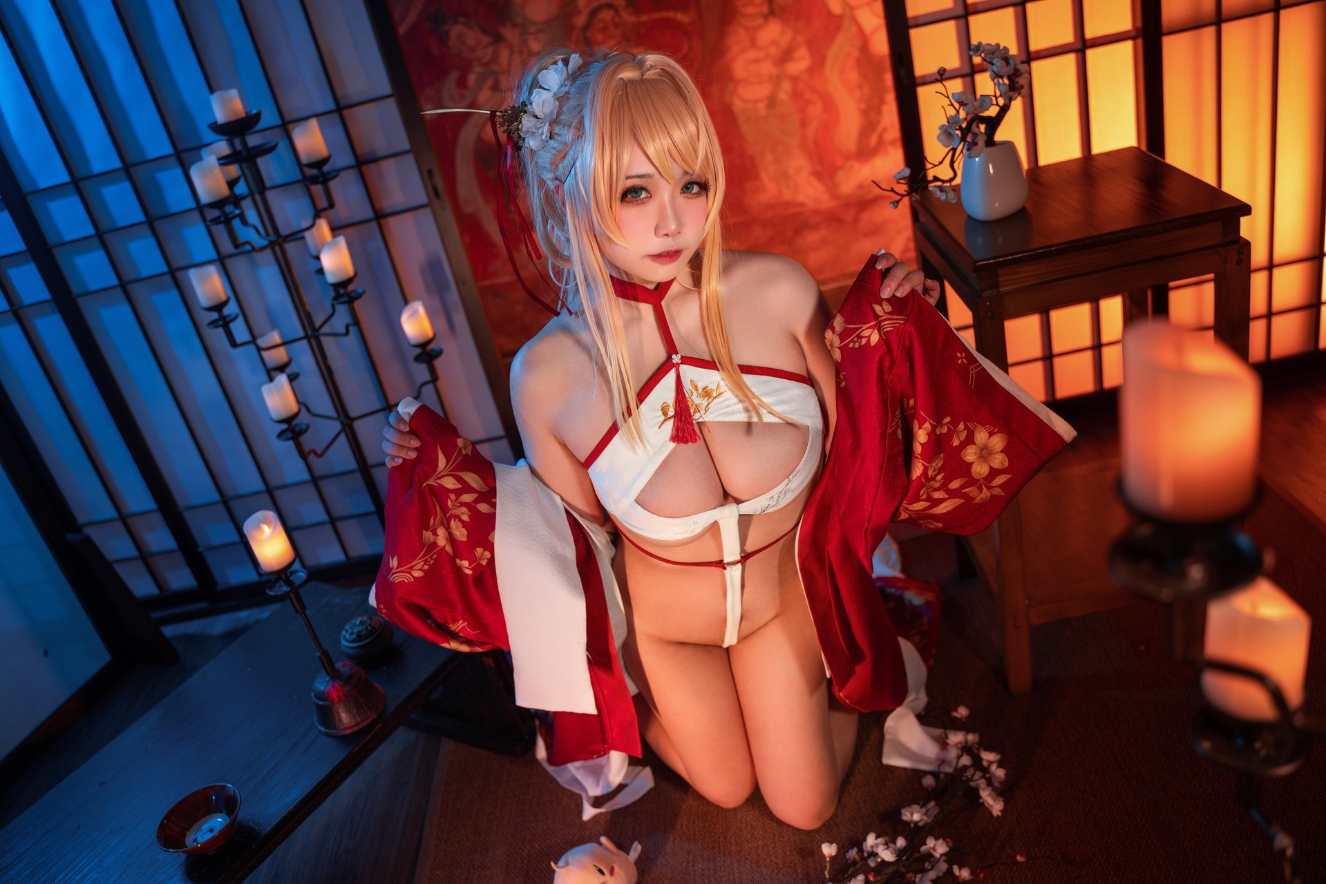 Cosplay贞子蜜桃碧蓝航线新春光荣精品合集