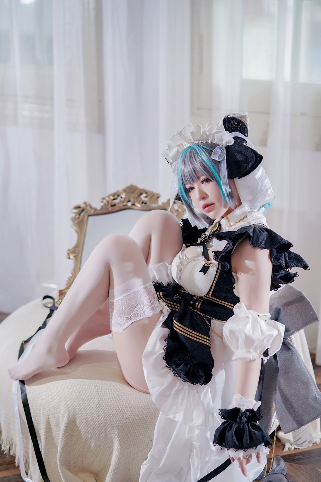 Cosplay半半子柴郡稀有资源