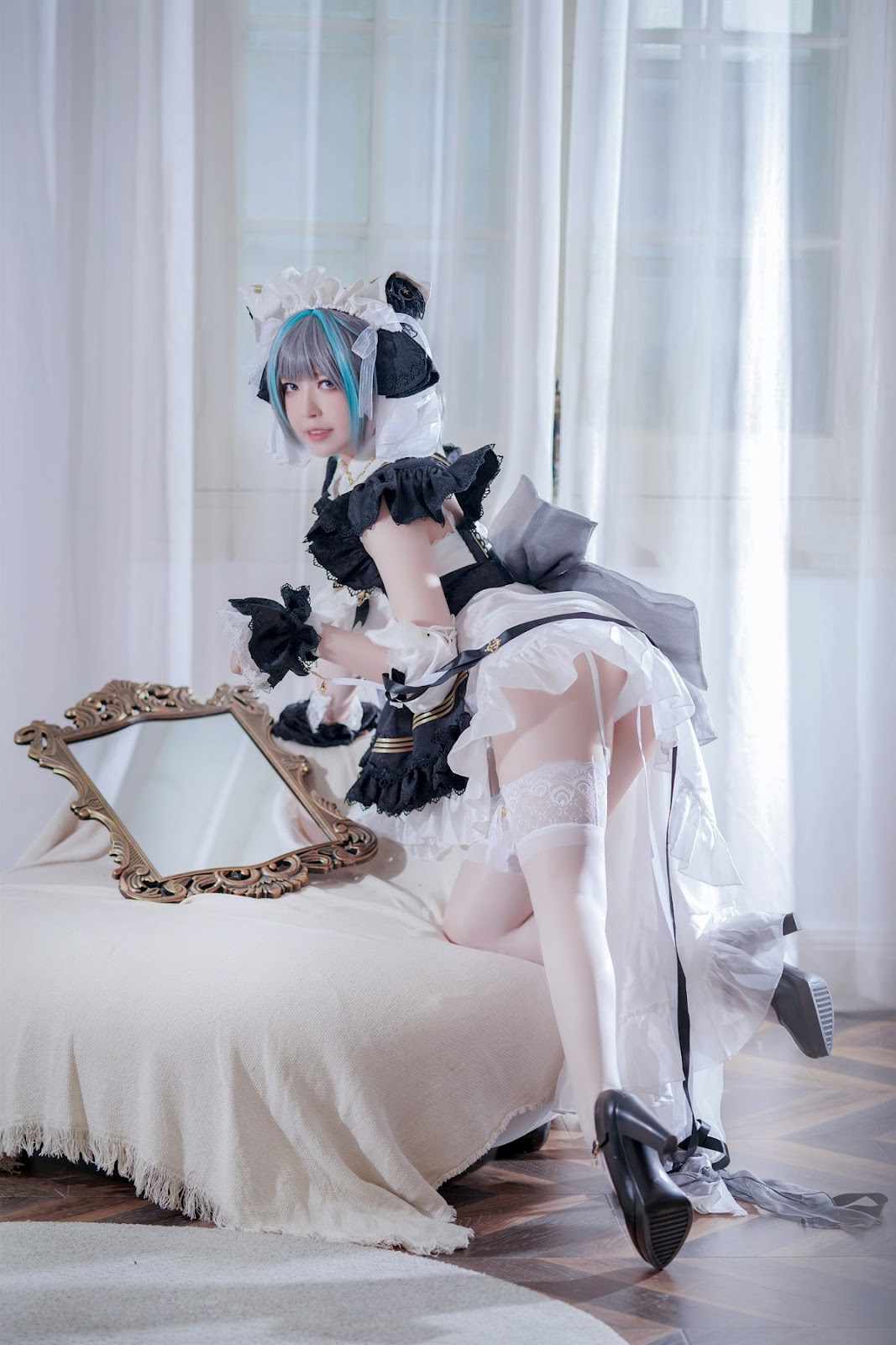 Cosplay半半子柴郡稀有资源