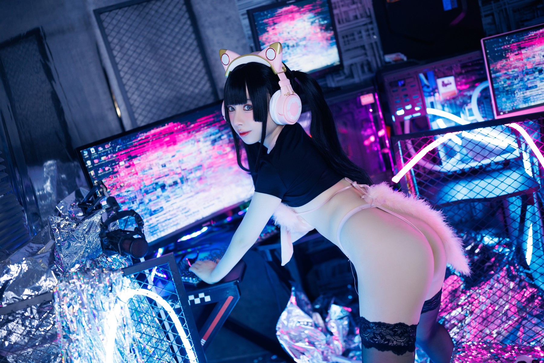 Cosplay胡桃猫Kurumineko电竞甜心Set01在线欣赏
