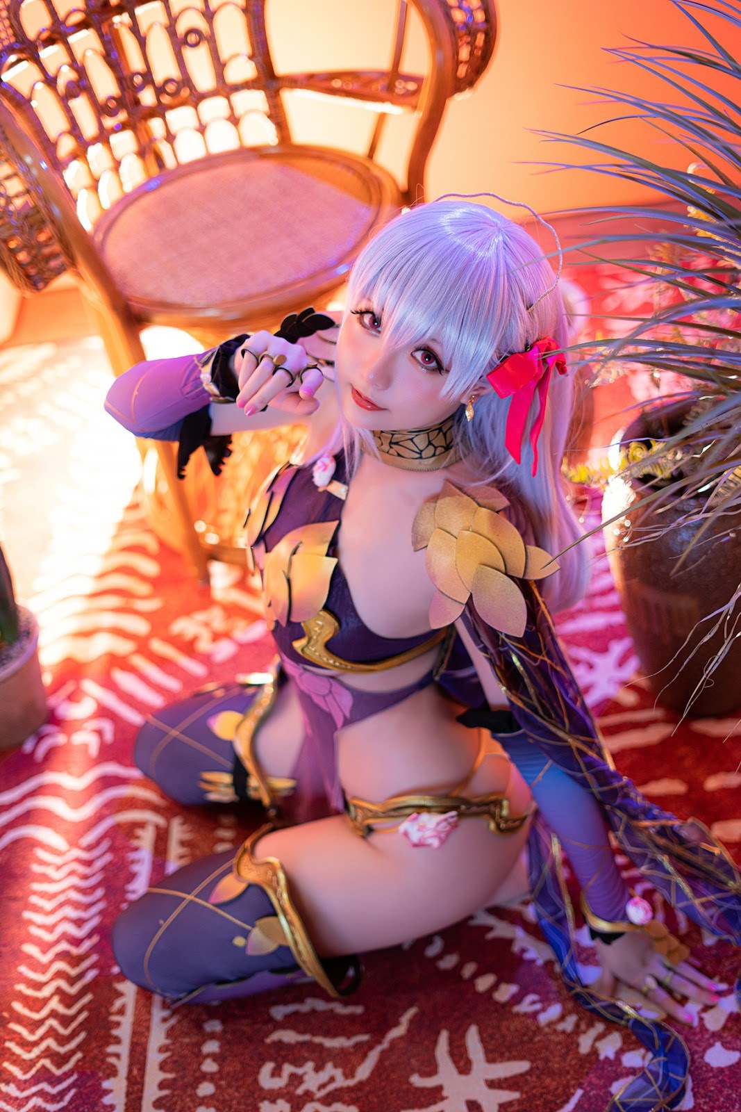 Cosplay星之迟迟Hoshilily秘密花园伽摩写真大全