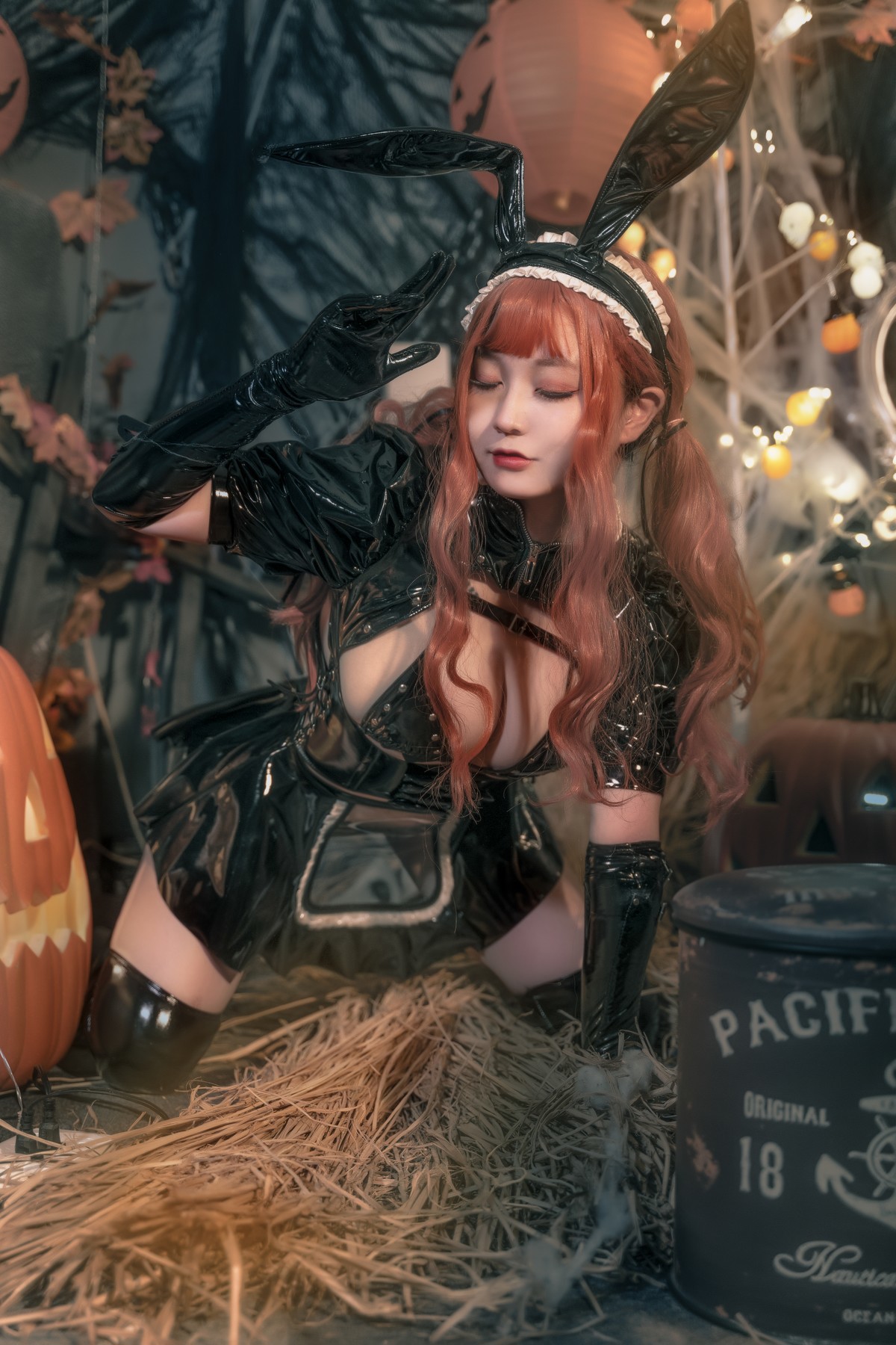 Cosplay奇行家狗崽漆皮兔女仆热门合集