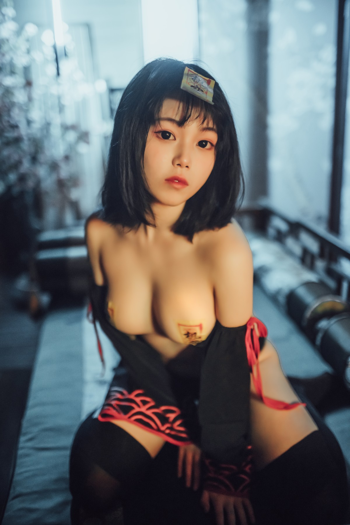 Cosplay七月喵子小僵尸LittleZombie完整版