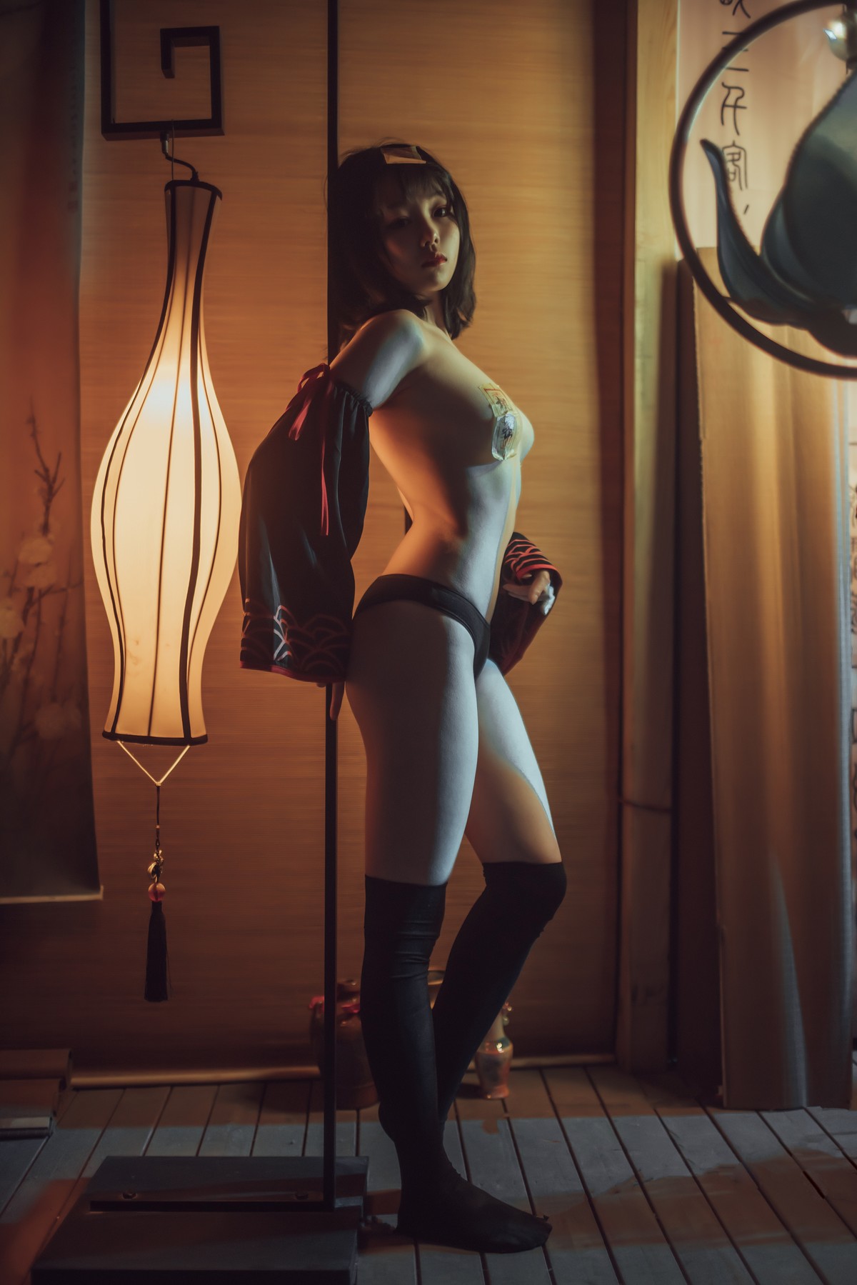 Cosplay七月喵子小僵尸LittleZombie完整版