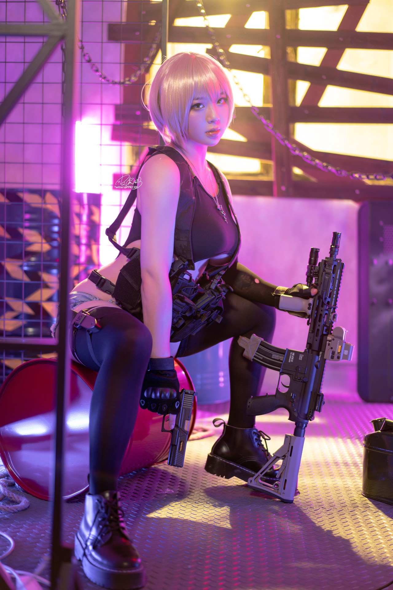 Cosplay皮皮奶可可爱了啦战术背心高分推荐